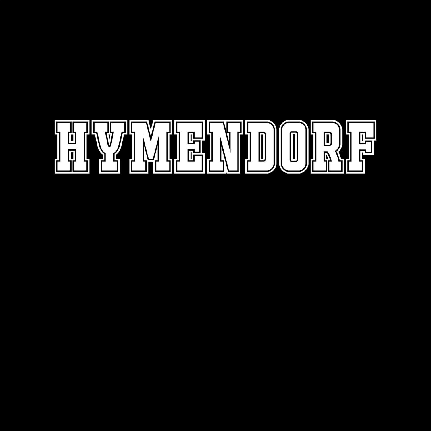 T-Shirt »Classic« für den Ort »Hymendorf«