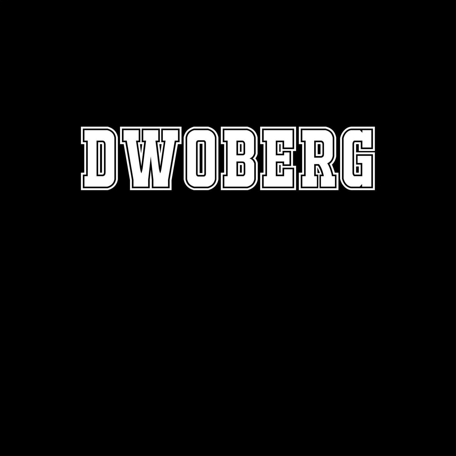 T-Shirt »Classic« für den Ort »Dwoberg«