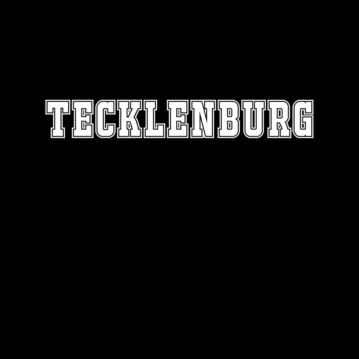 T-Shirt »Classic« für den Ort »Tecklenburg«