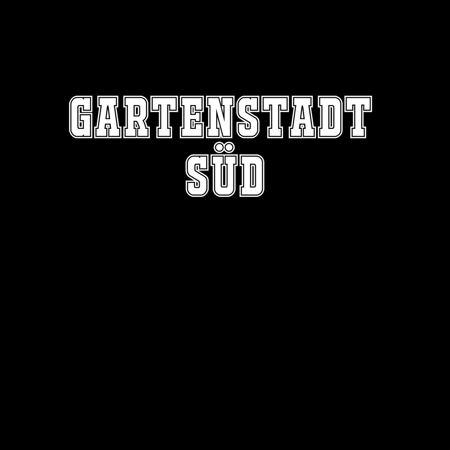 T-Shirt »Classic« für den Ort »Gartenstadt Süd«