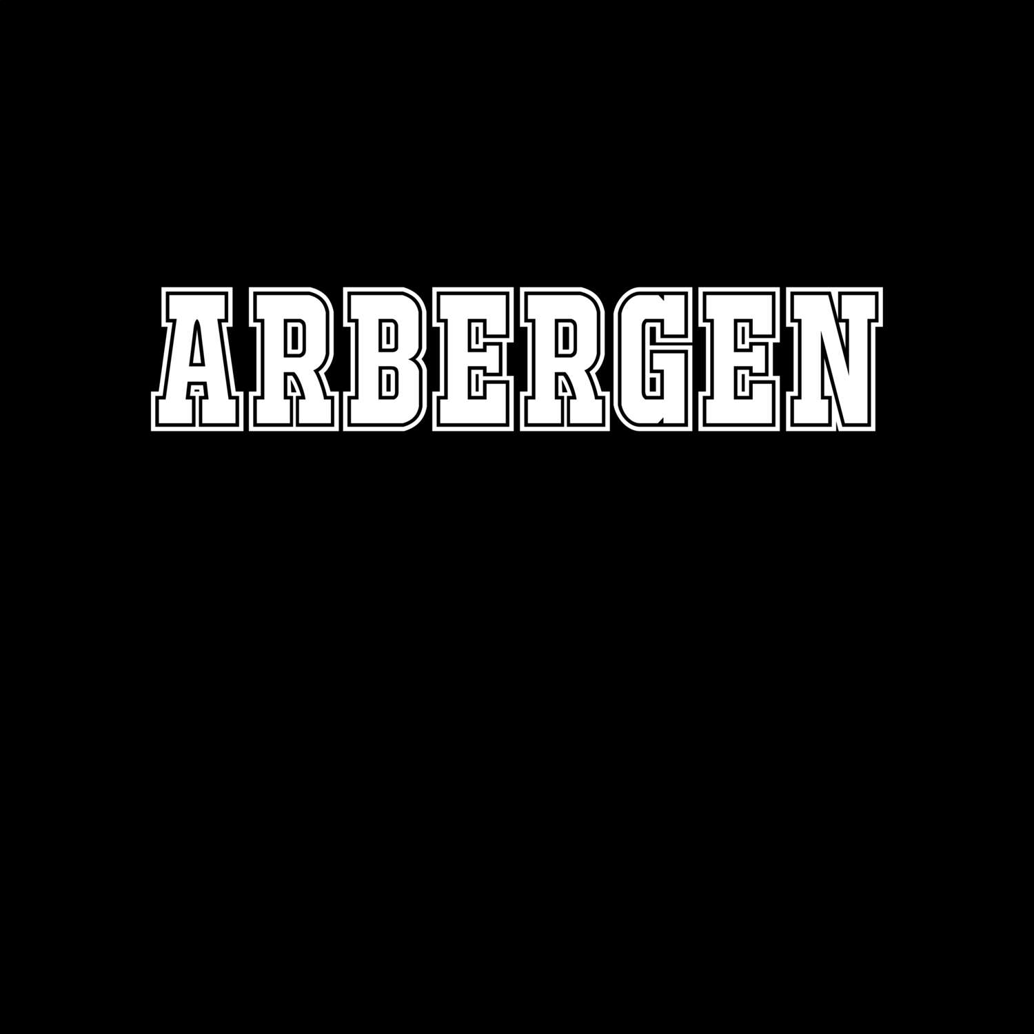 Arbergen T-Shirt »Classic«