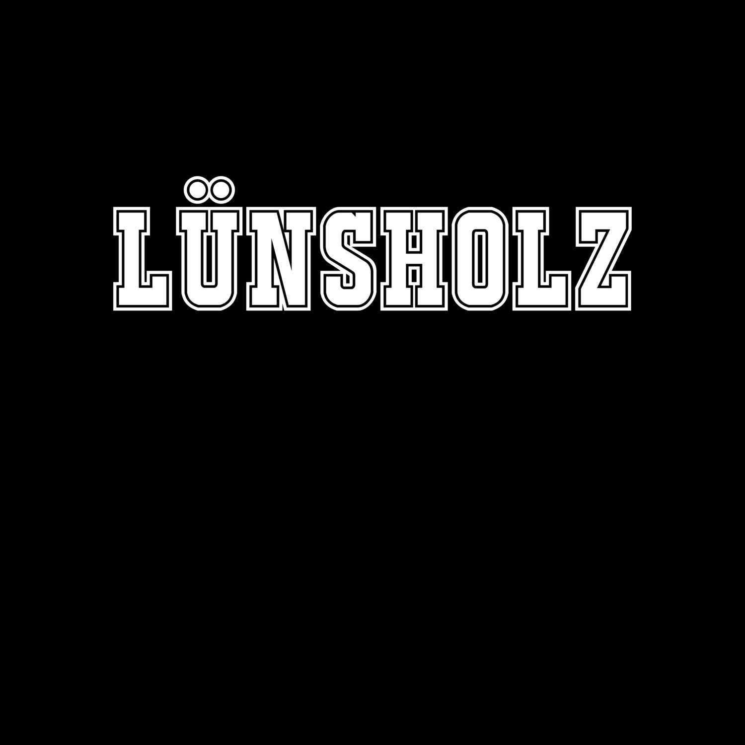 T-Shirt »Classic« für den Ort »Lünsholz«