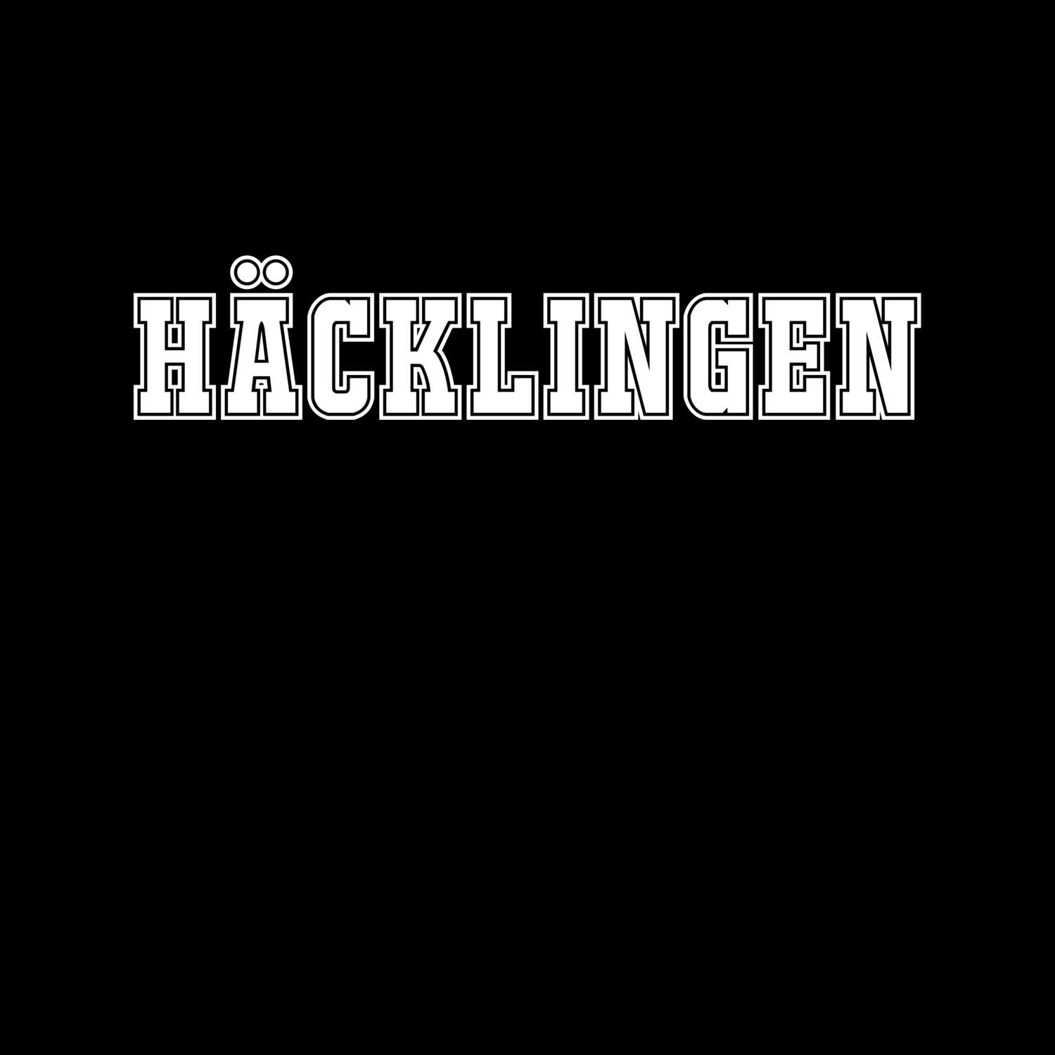 T-Shirt »Classic« für den Ort »Häcklingen«