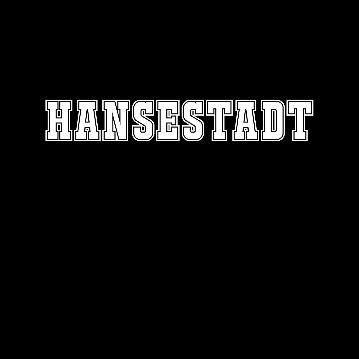 T-Shirt »Classic« für den Ort »Hansestadt«