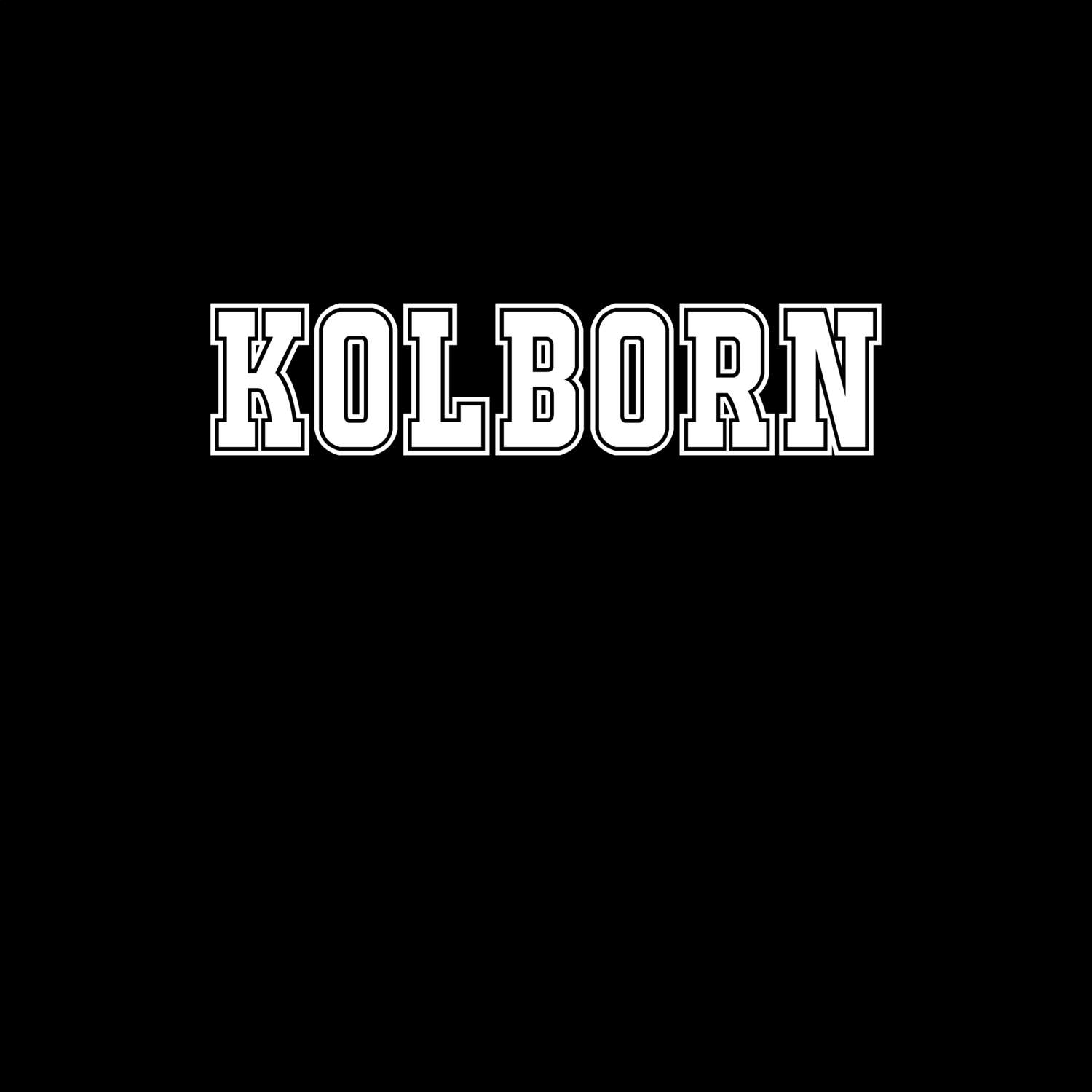 T-Shirt »Classic« für den Ort »Kolborn«