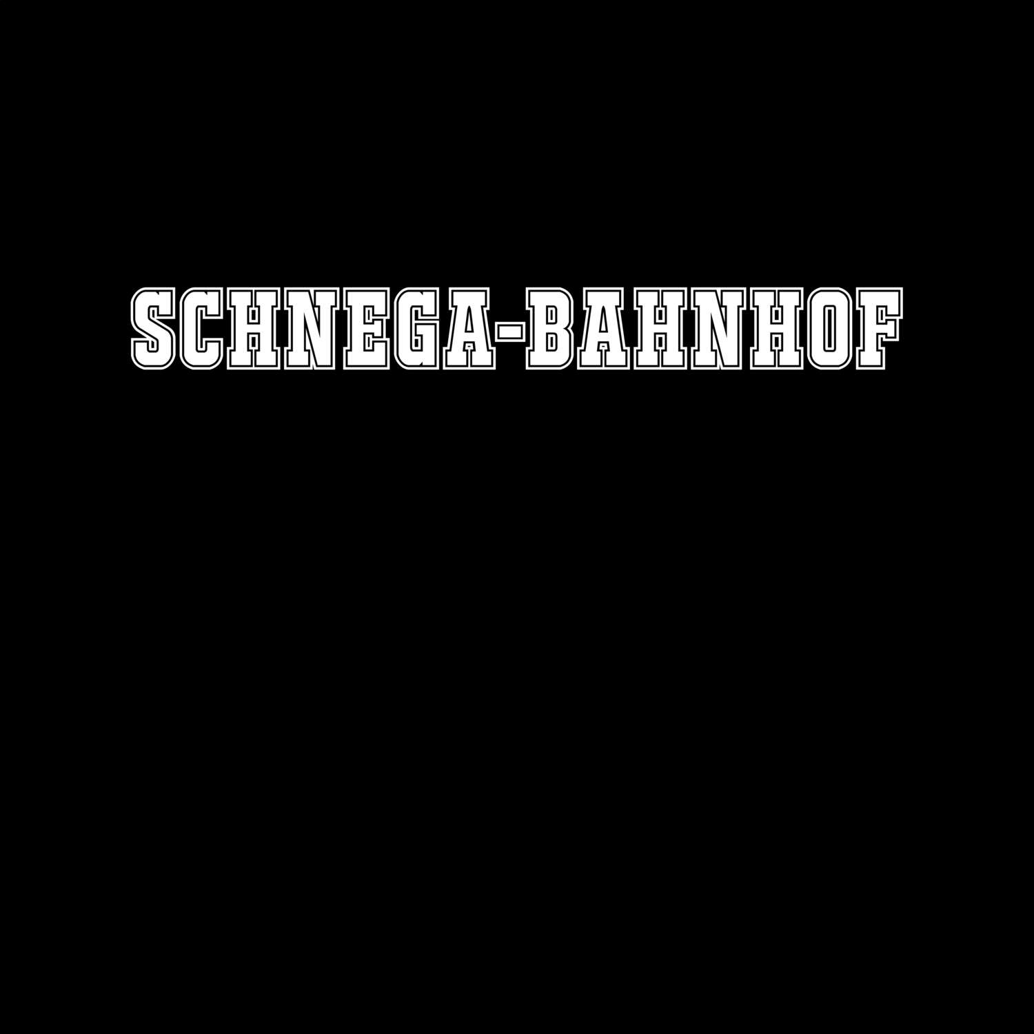 Schnega-Bahnhof T-Shirt »Classic«