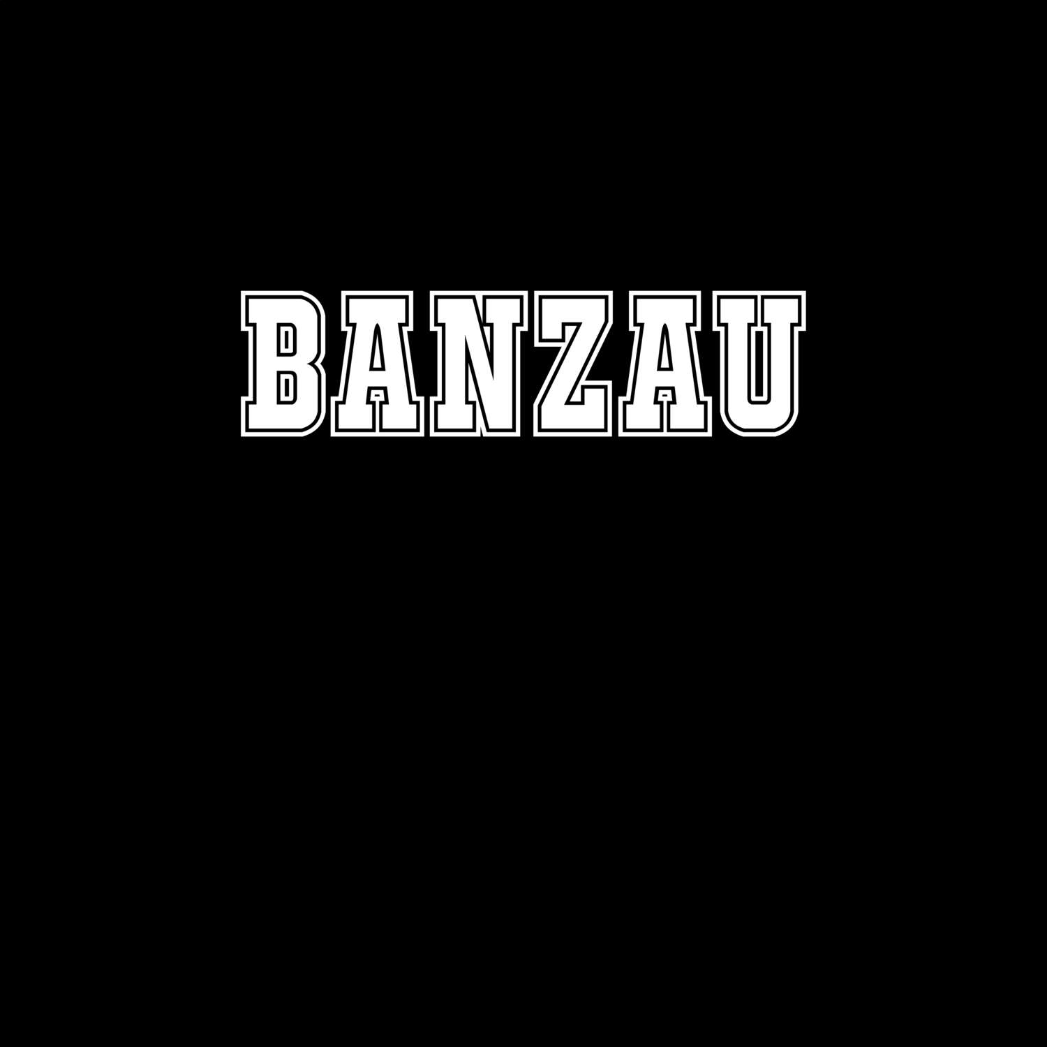 T-Shirt »Classic« für den Ort »Banzau«