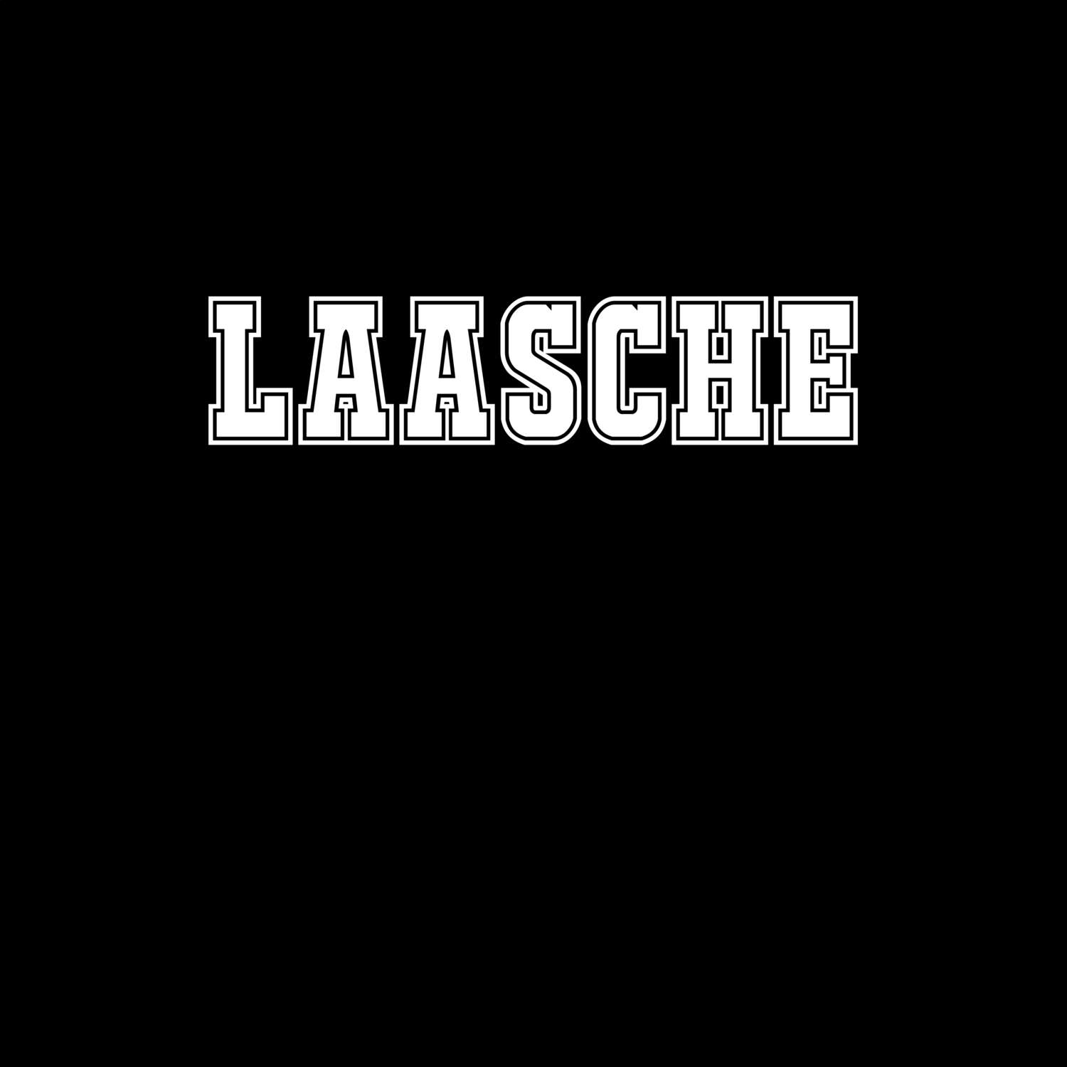 T-Shirt »Classic« für den Ort »Laasche«