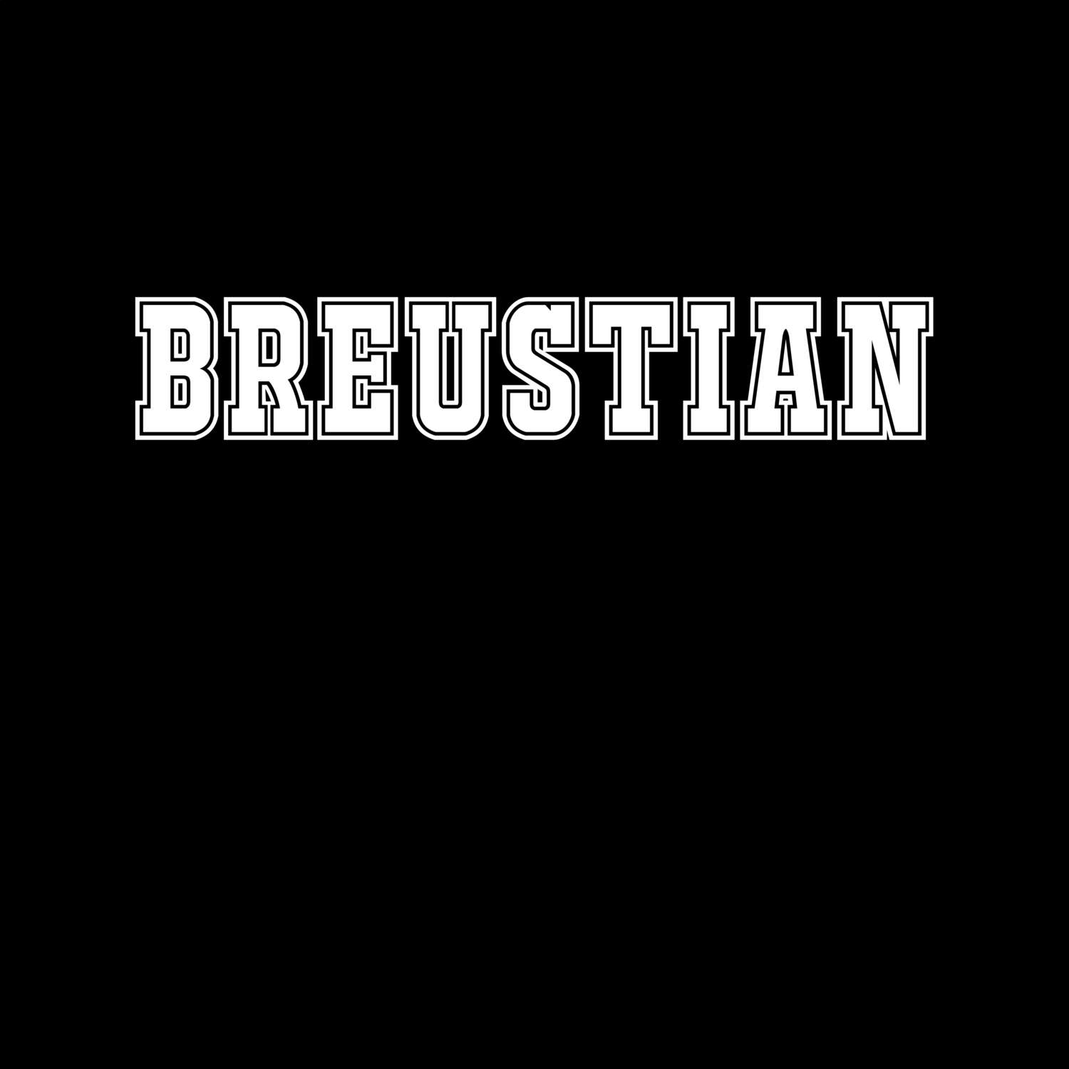 Breustian T-Shirt »Classic«