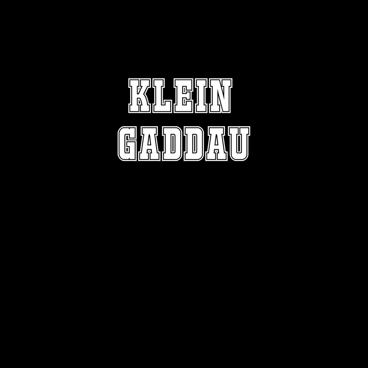 T-Shirt »Classic« für den Ort »Klein Gaddau«