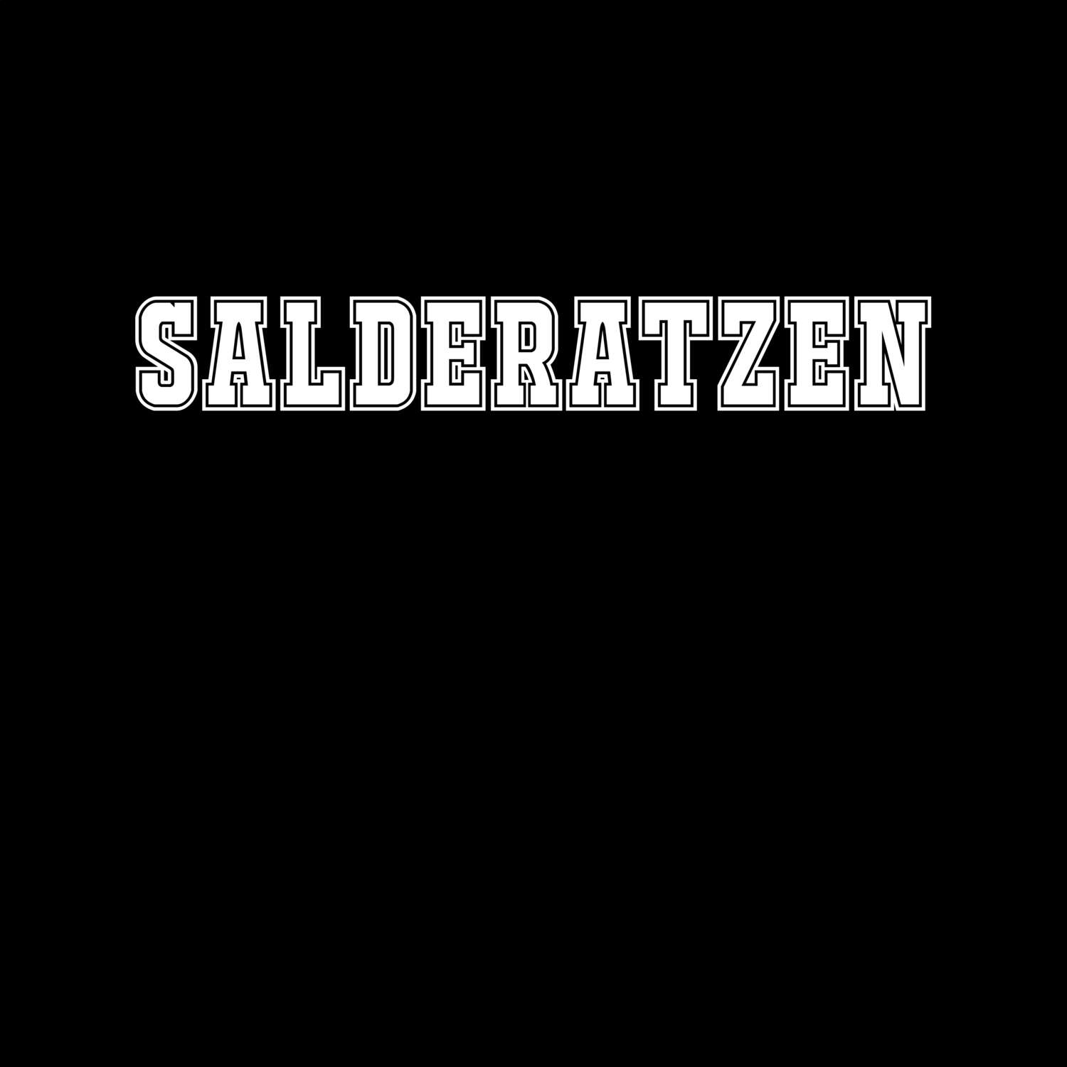 T-Shirt »Classic« für den Ort »Salderatzen«