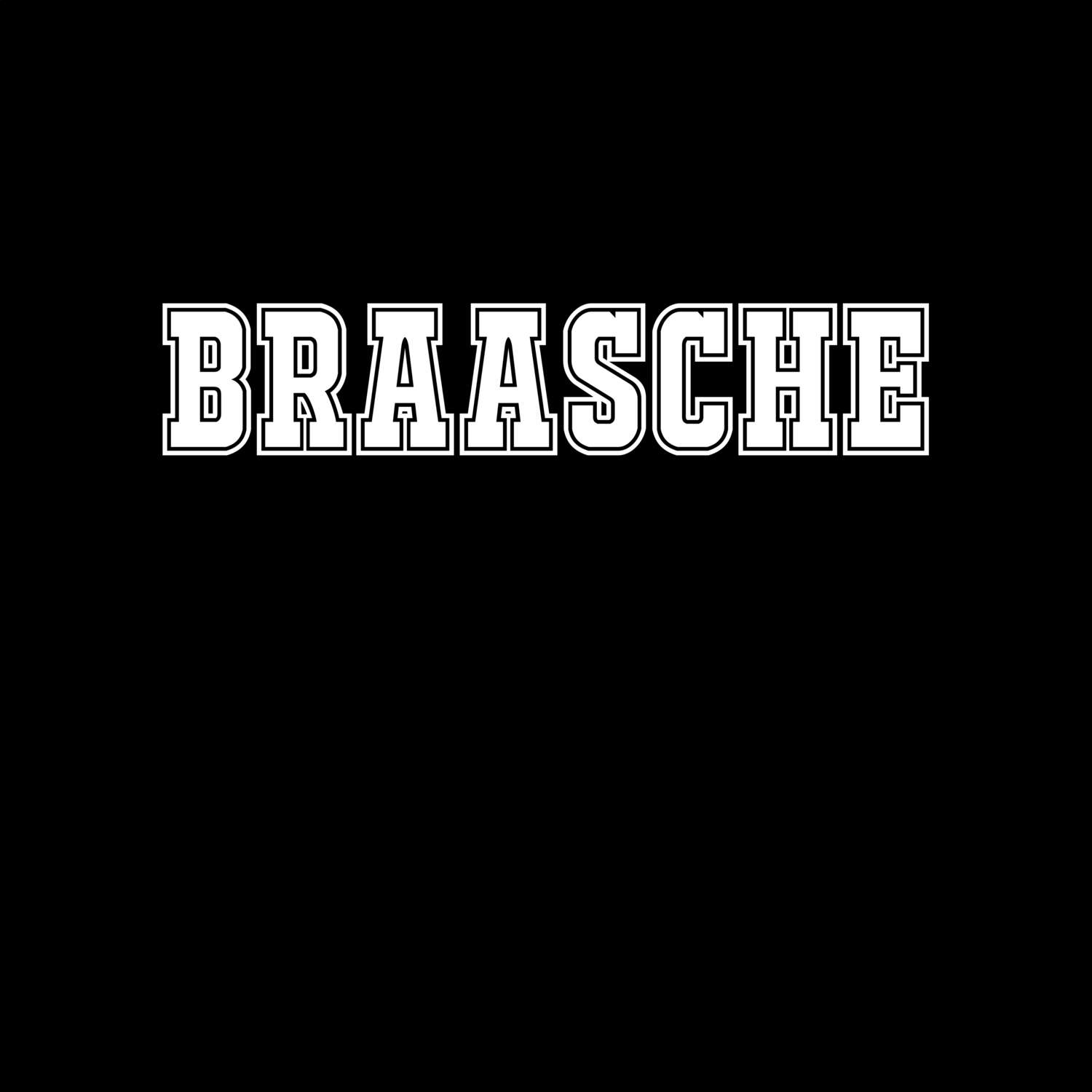 T-Shirt »Classic« für den Ort »Braasche«