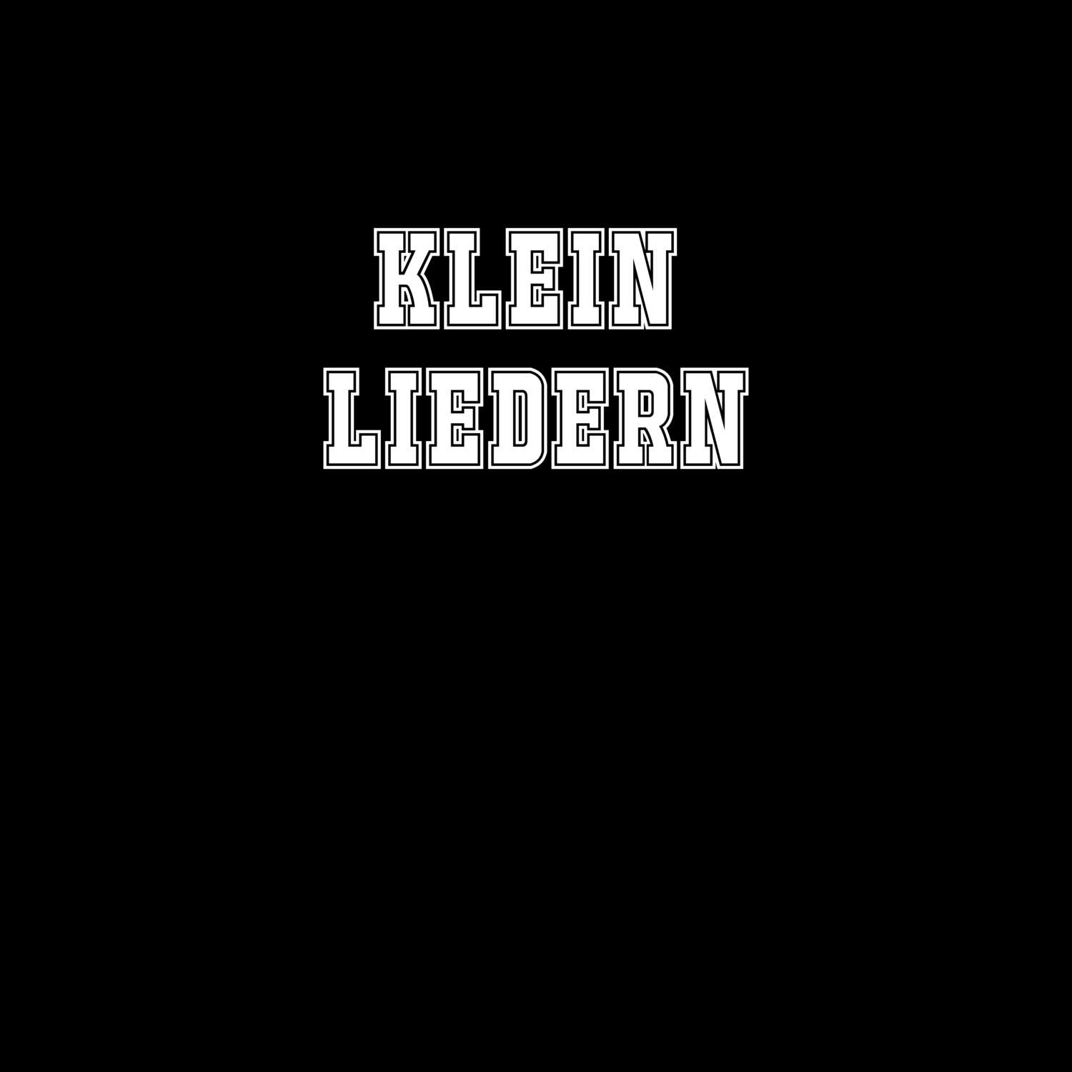 Klein Liedern T-Shirt »Classic«