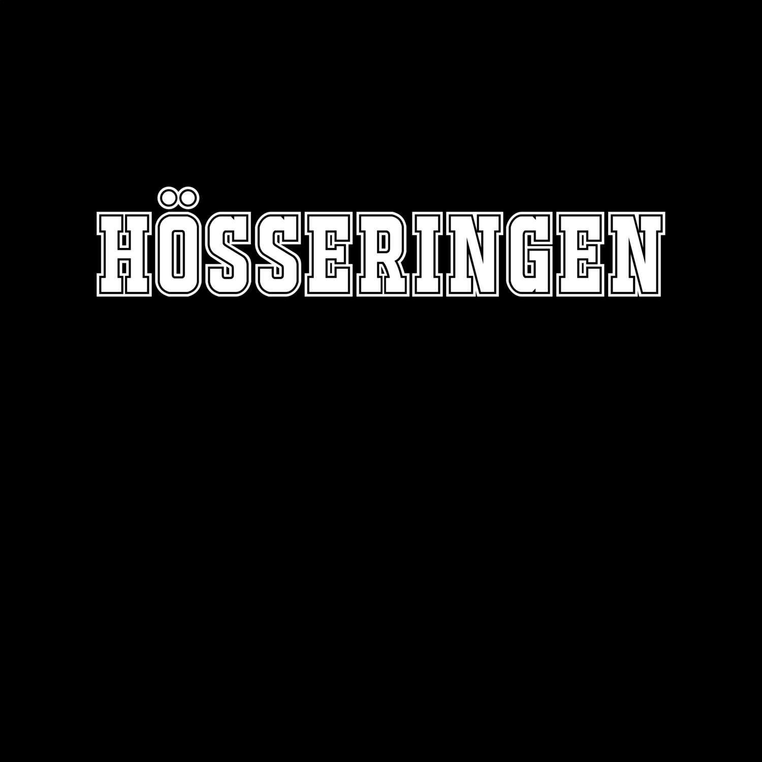 T-Shirt »Classic« für den Ort »Hösseringen«