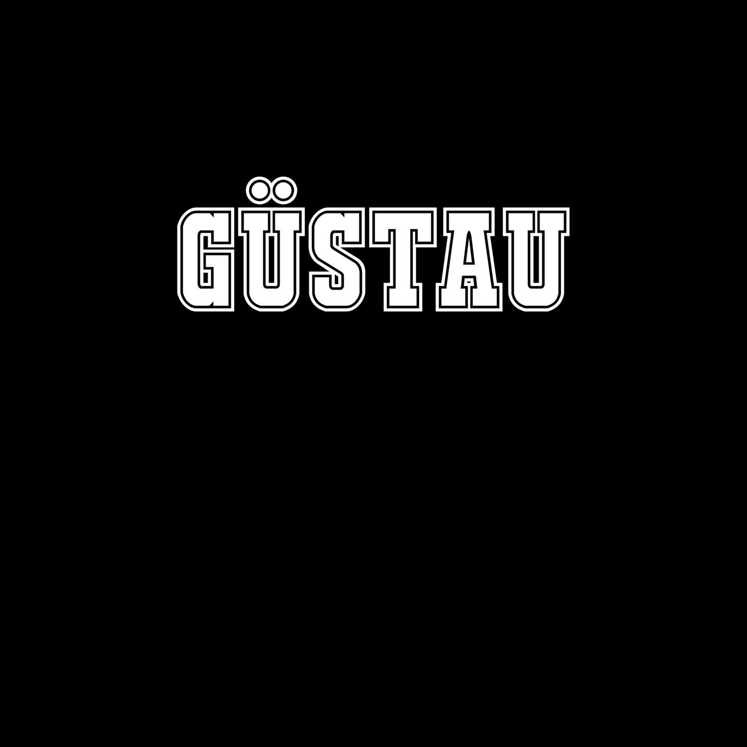 T-Shirt »Classic« für den Ort »Güstau«