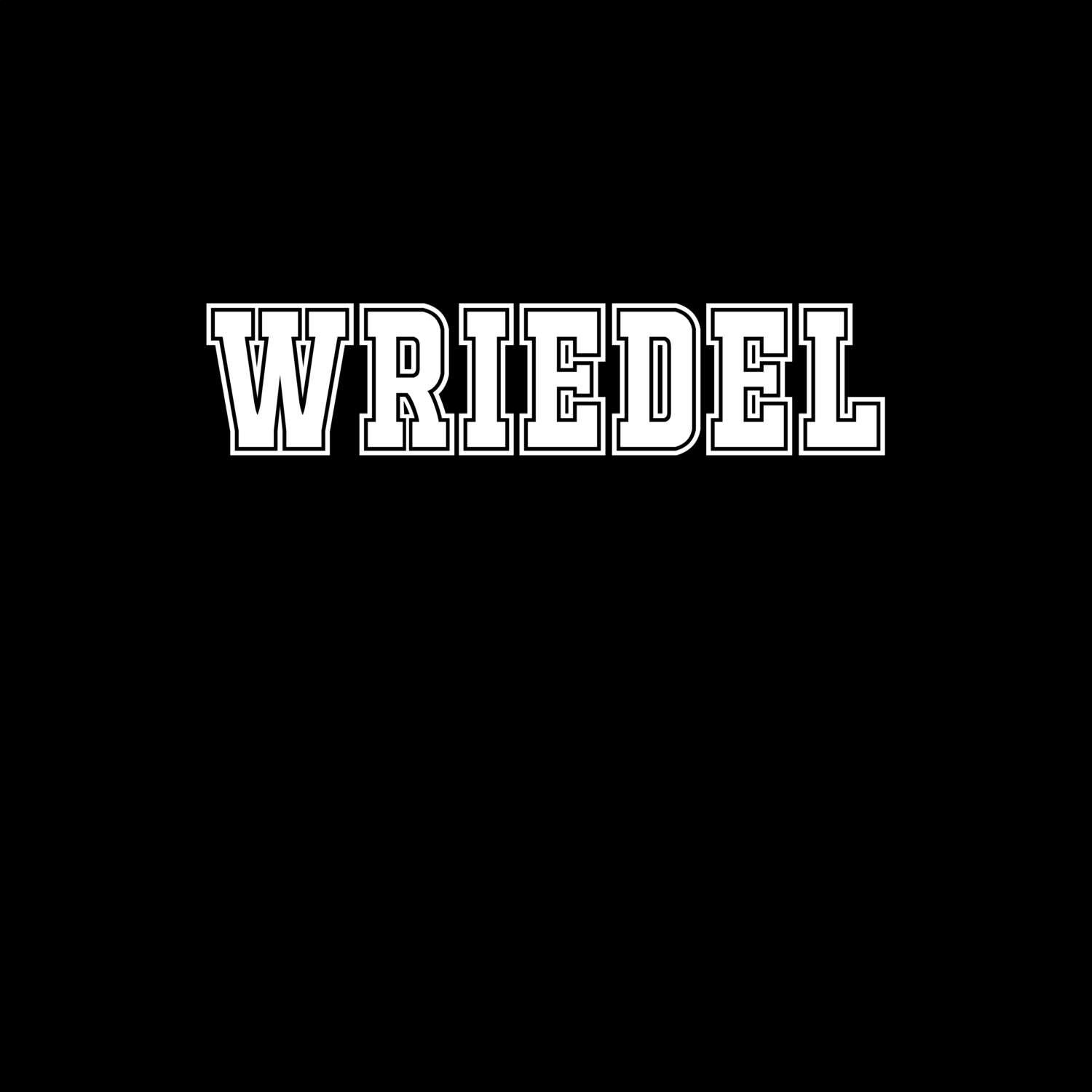 T-Shirt »Classic« für den Ort »Wriedel«