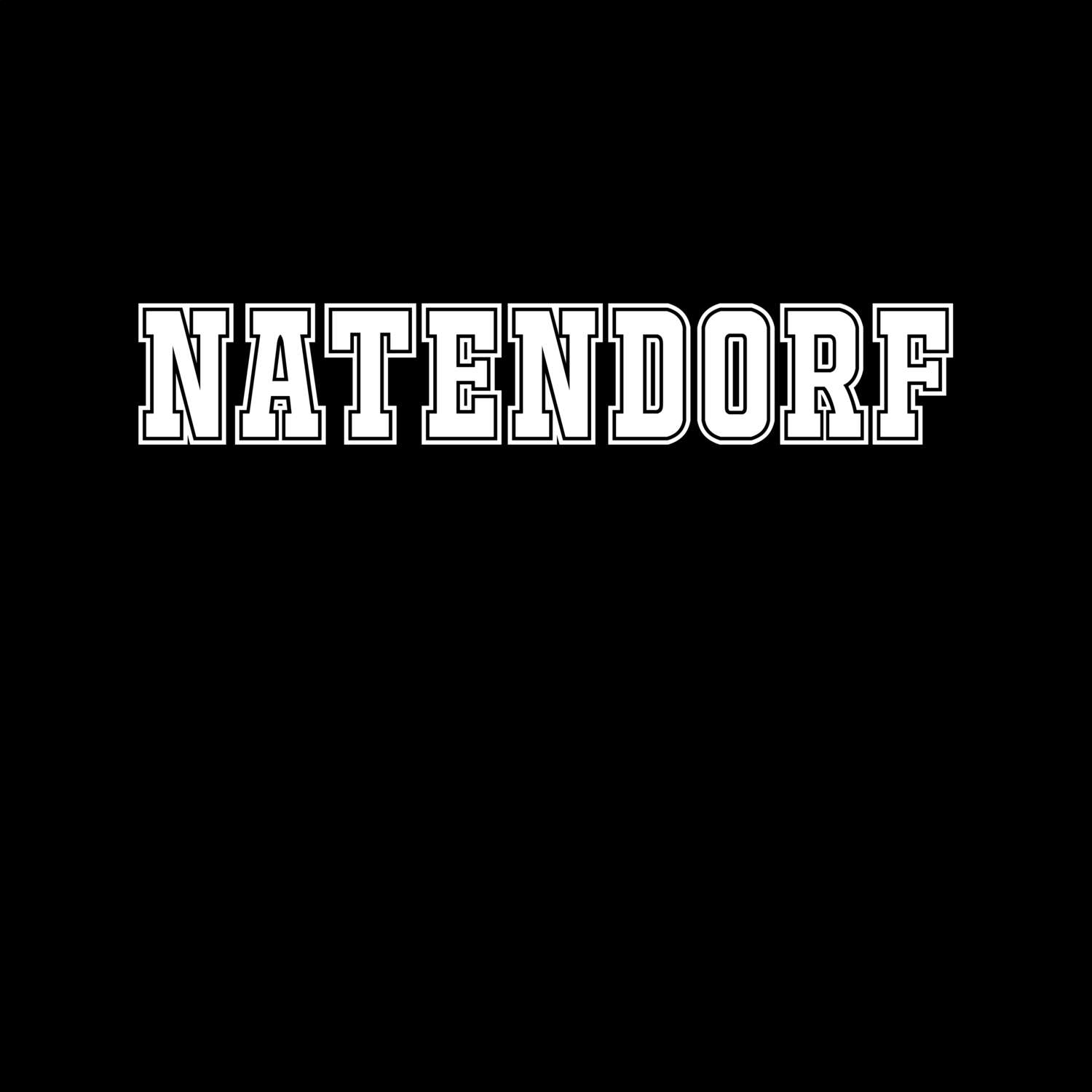 T-Shirt »Classic« für den Ort »Natendorf«