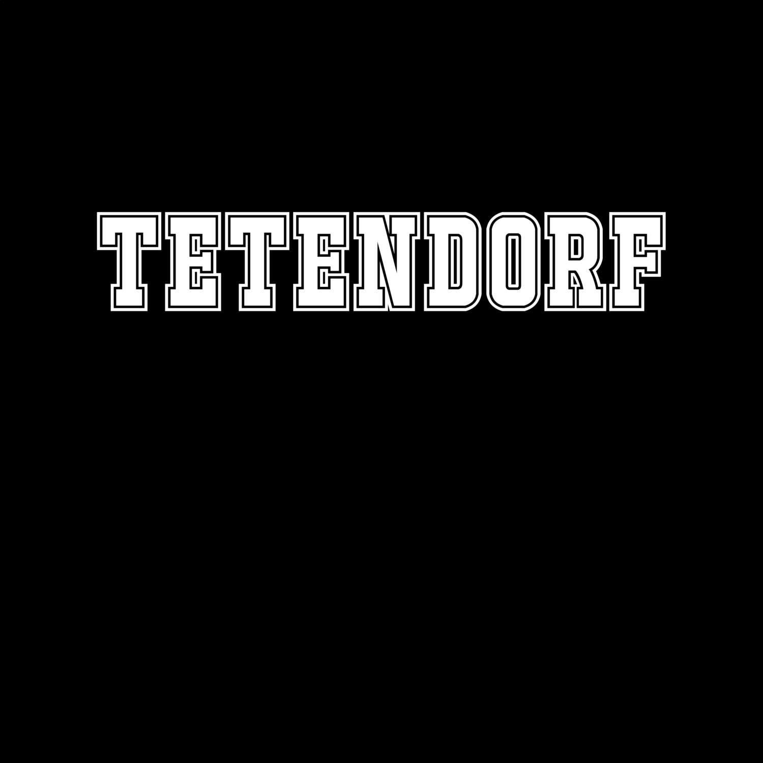 T-Shirt »Classic« für den Ort »Tetendorf«