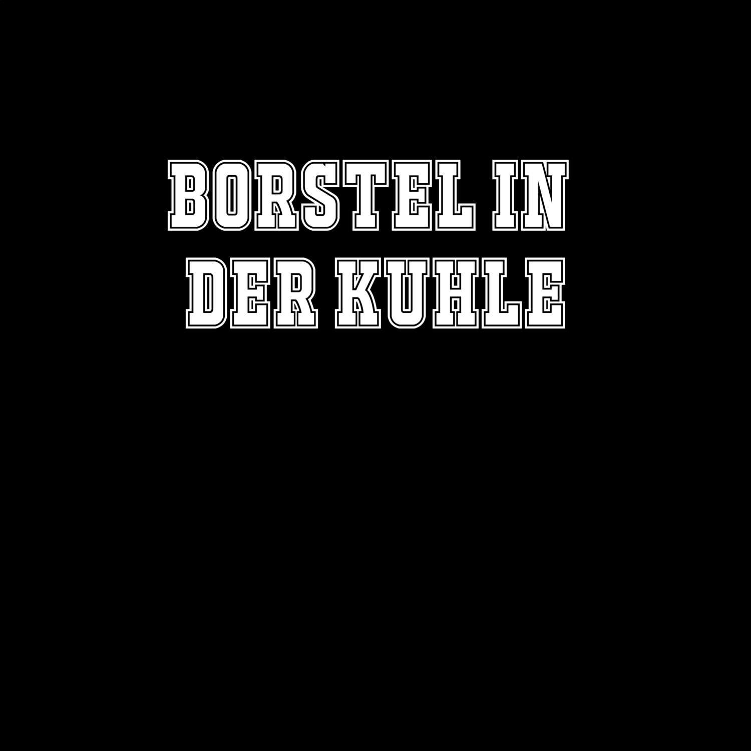 T-Shirt »Classic« für den Ort »Borstel in der Kuhle«