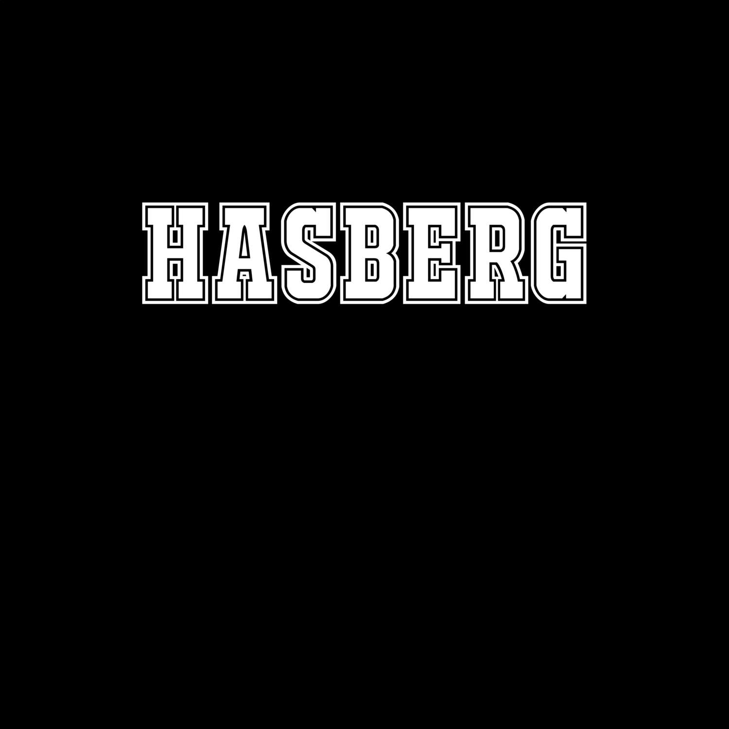 Hasberg T-Shirt »Classic«