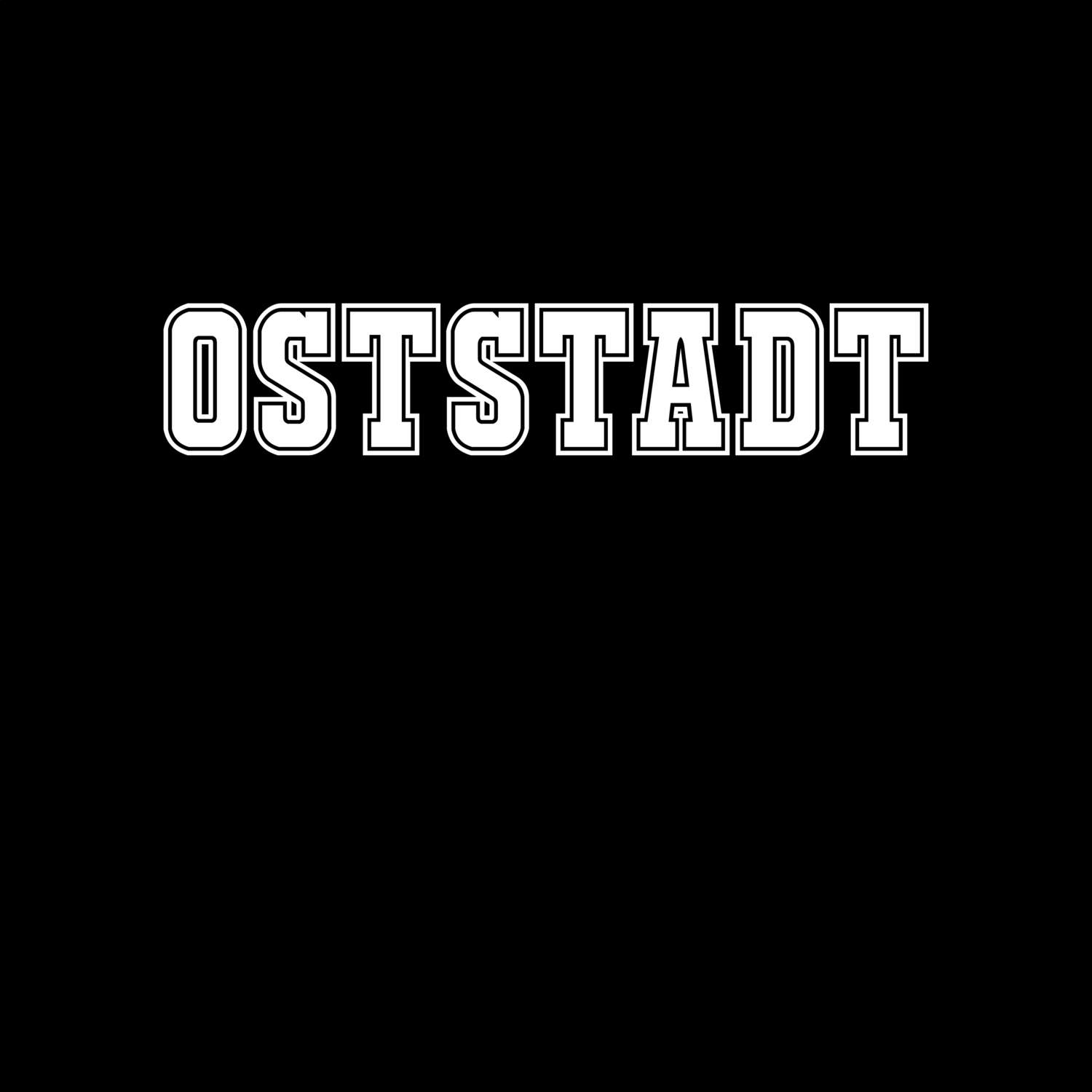 T-Shirt »Classic« für den Ort »Oststadt«