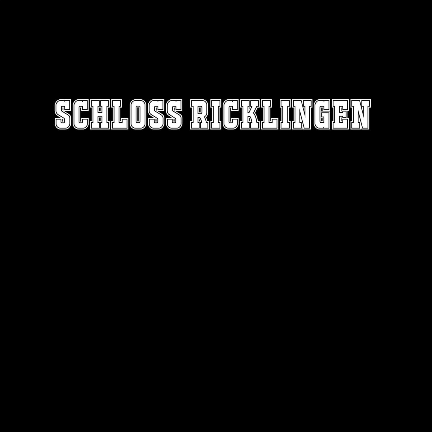 T-Shirt »Classic« für den Ort »Schloß Ricklingen«