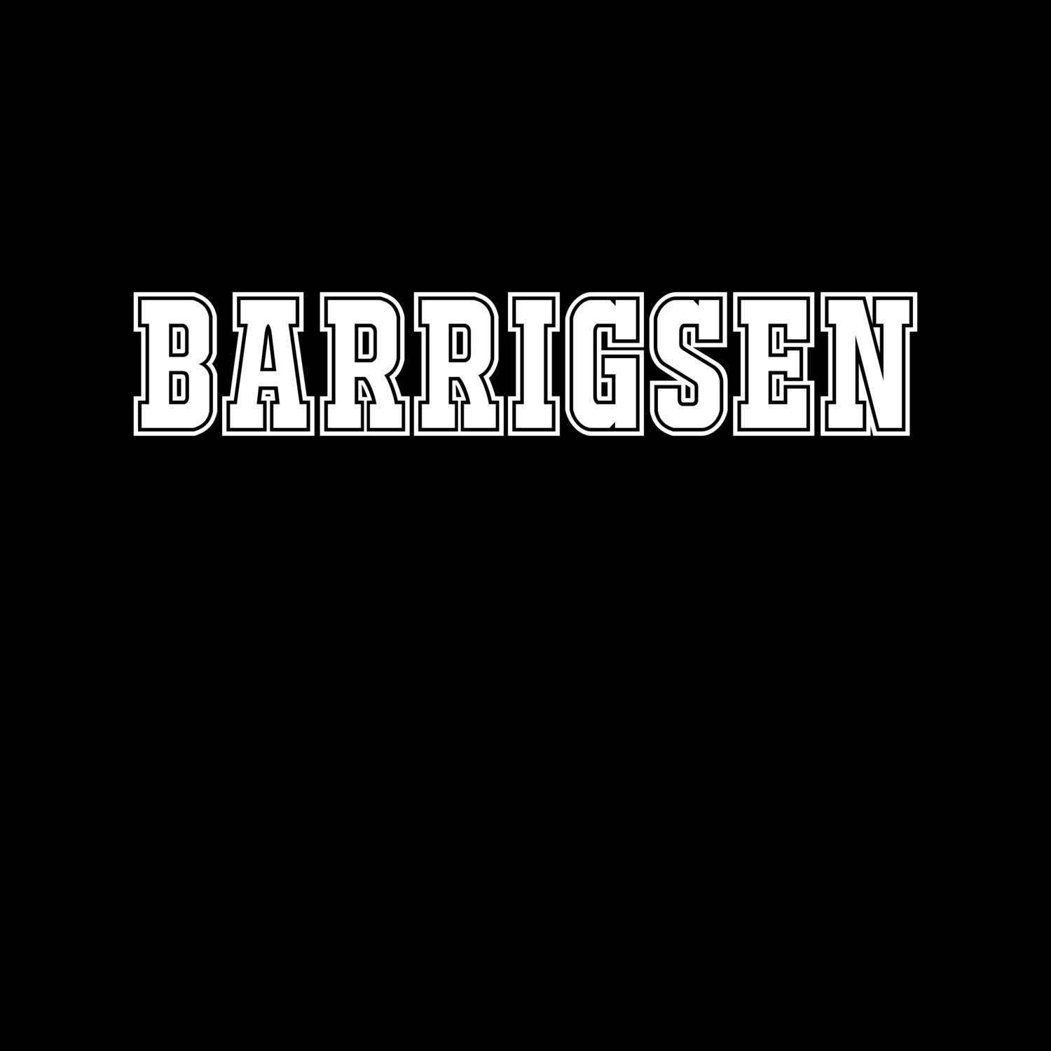 T-Shirt »Classic« für den Ort »Barrigsen«