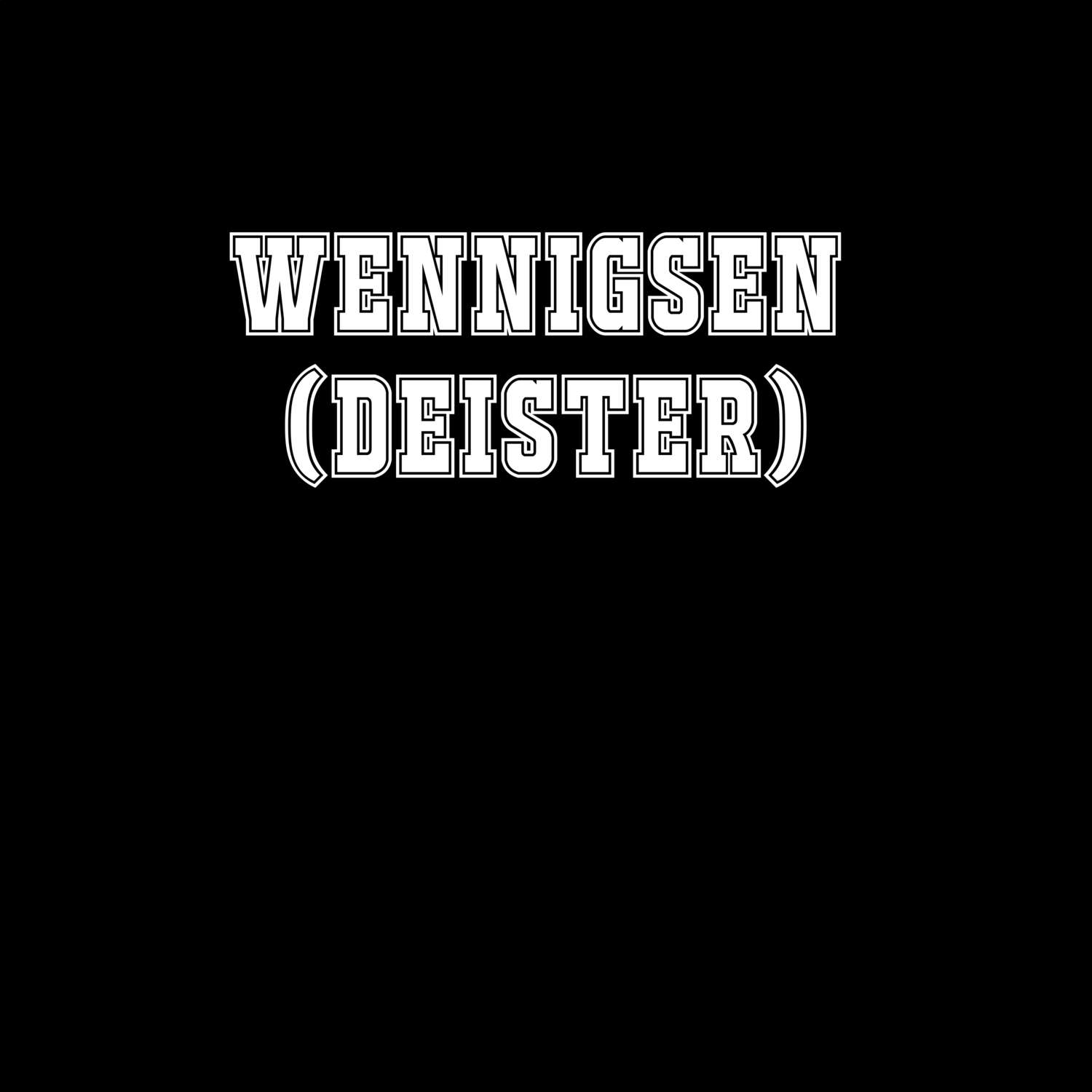 T-Shirt »Classic« für den Ort »Wennigsen (Deister)«