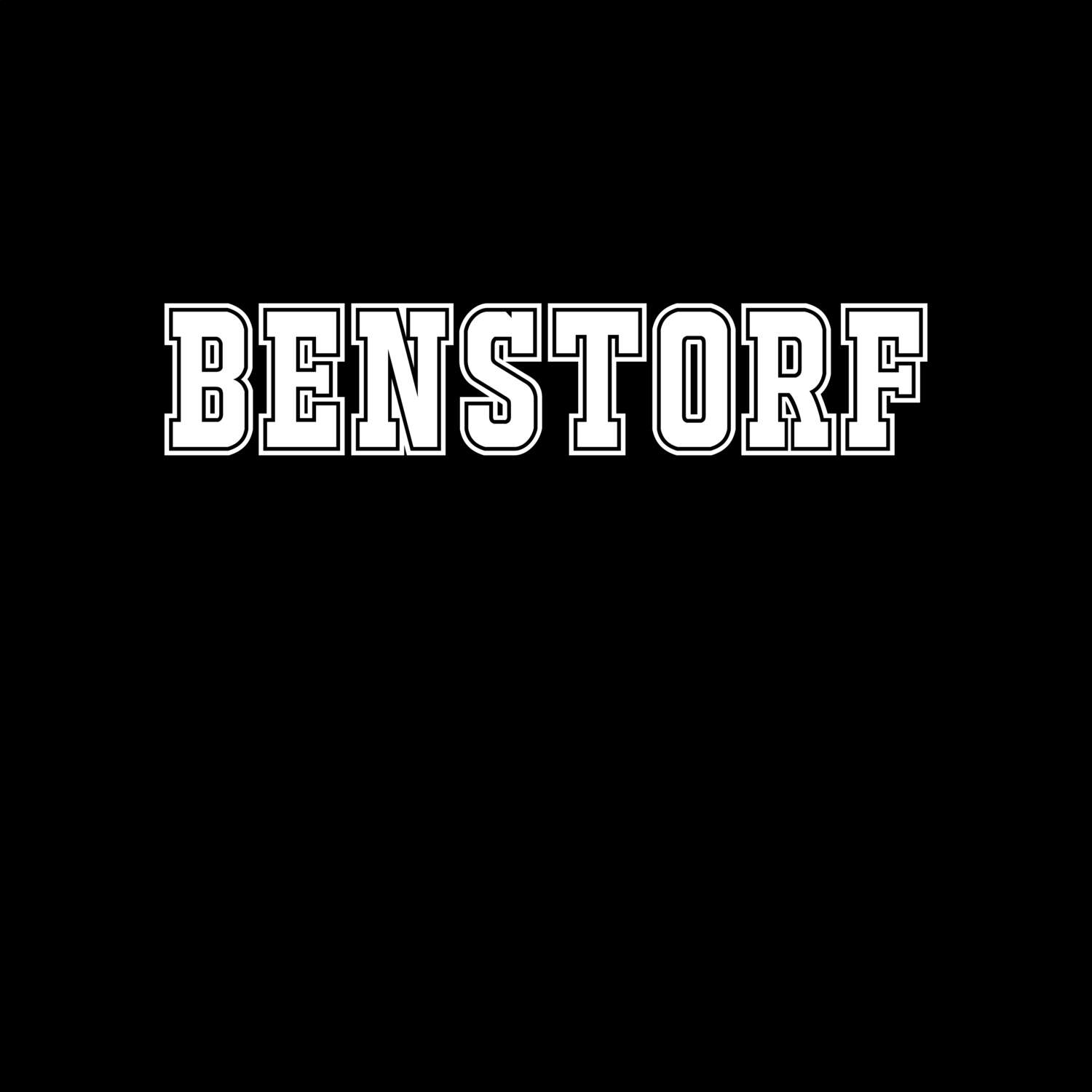 T-Shirt »Classic« für den Ort »Benstorf«