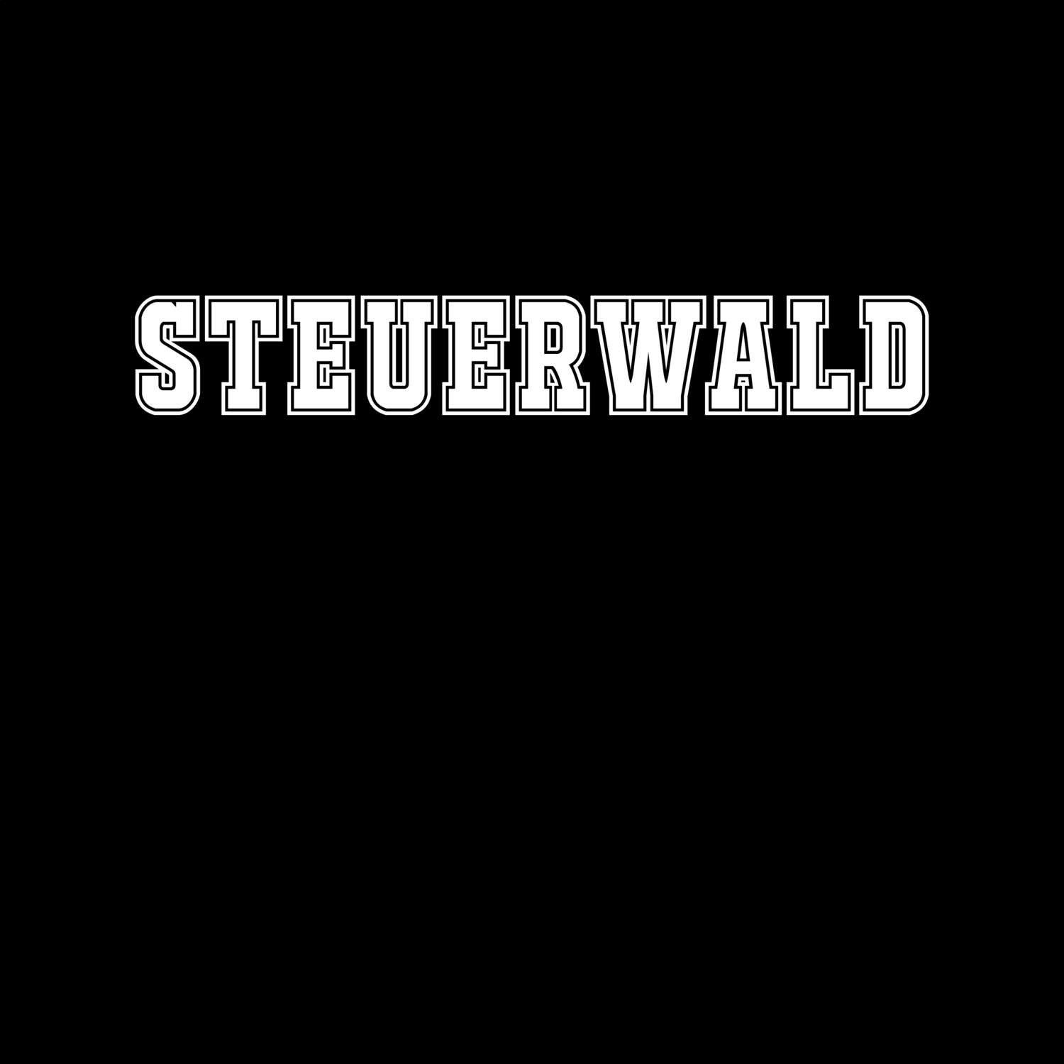 T-Shirt »Classic« für den Ort »Steuerwald«