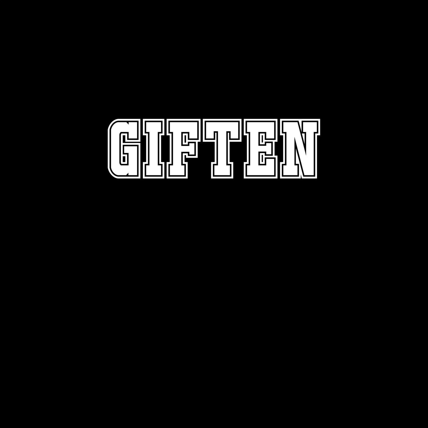 Giften T-Shirt »Classic«