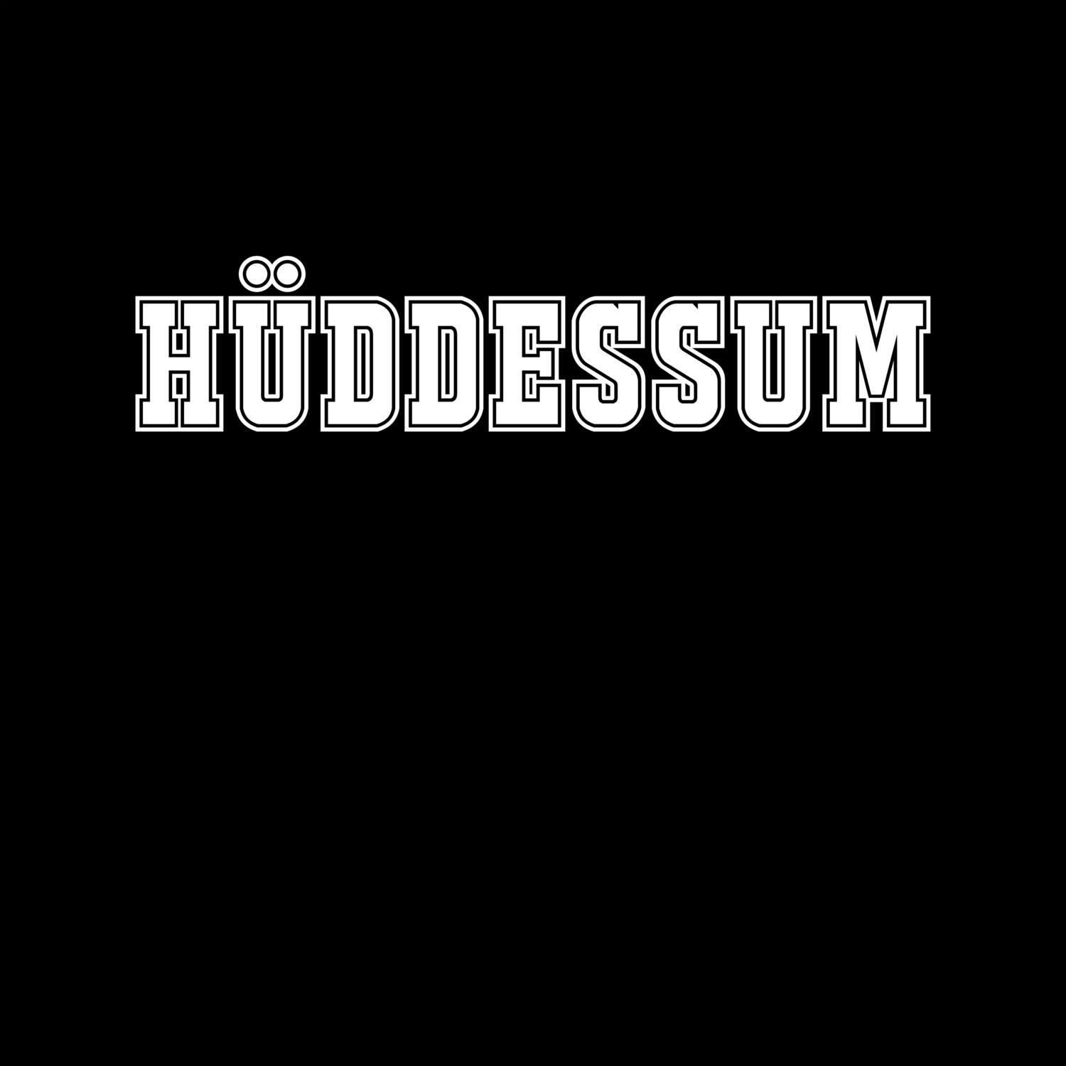 T-Shirt »Classic« für den Ort »Hüddessum«
