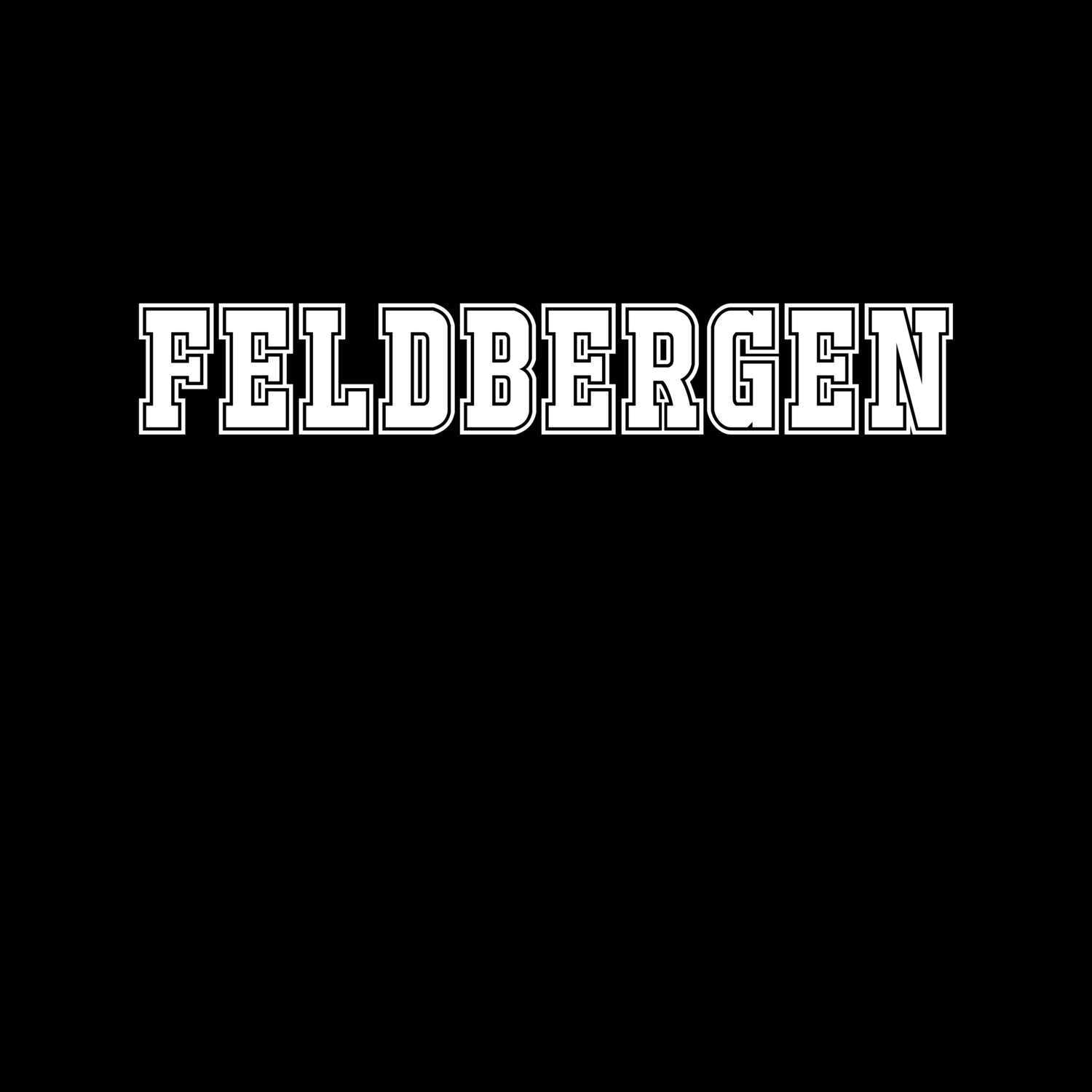 T-Shirt »Classic« für den Ort »Feldbergen«