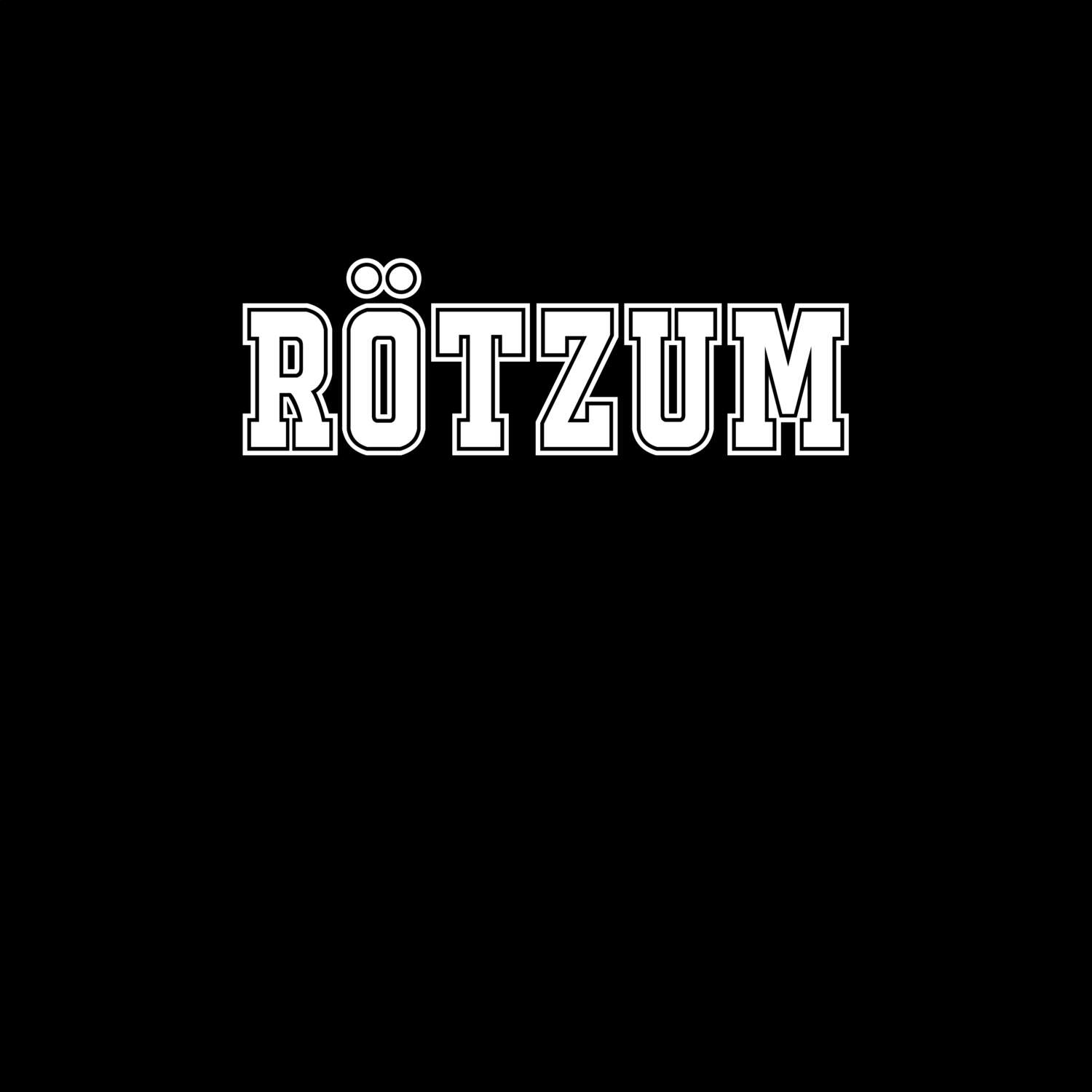 Rötzum T-Shirt »Classic«