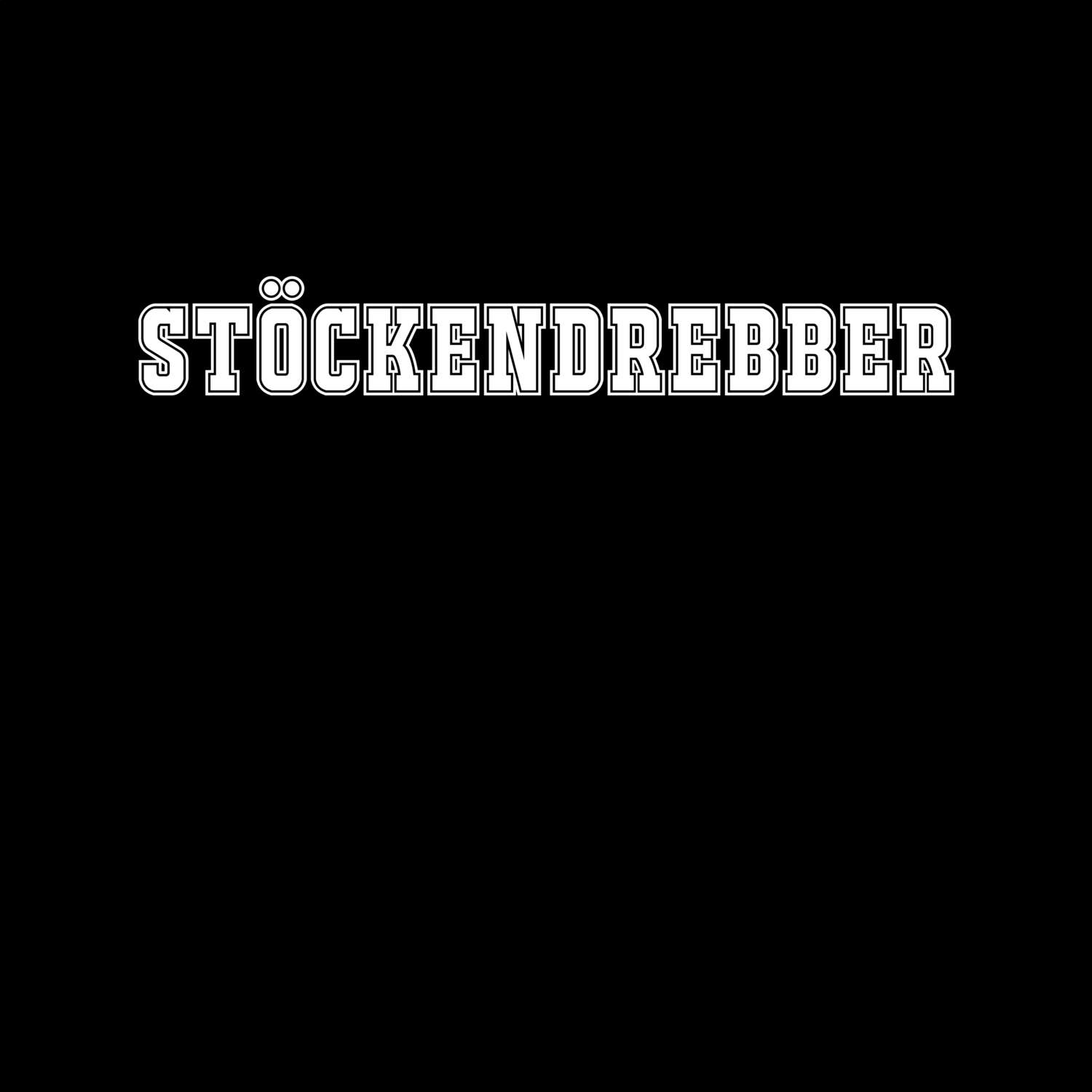 T-Shirt »Classic« für den Ort »Stöckendrebber«