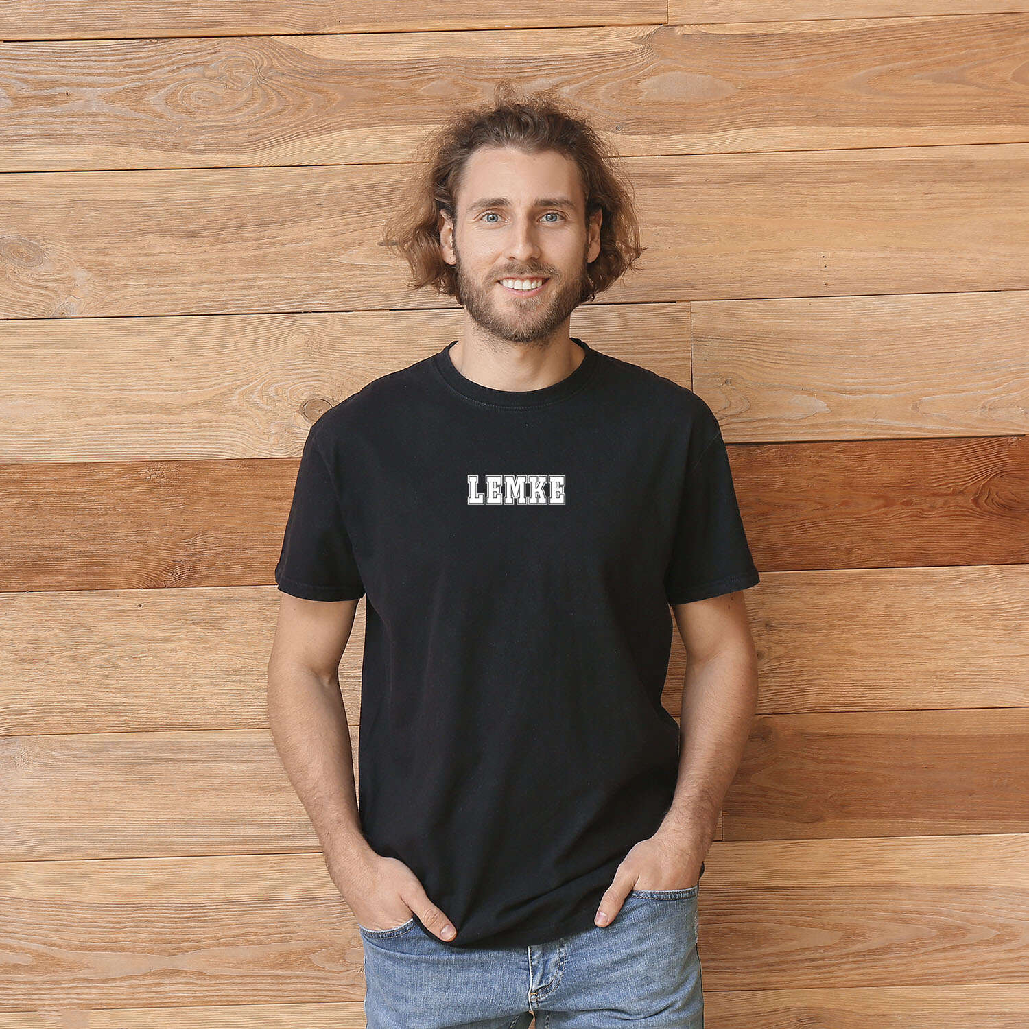 T-Shirt »Classic« für den Ort »Lemke«