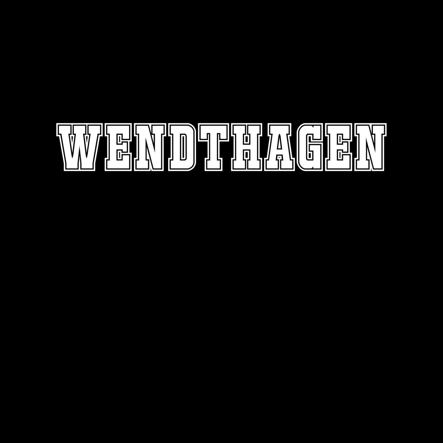 T-Shirt »Classic« für den Ort »Wendthagen«