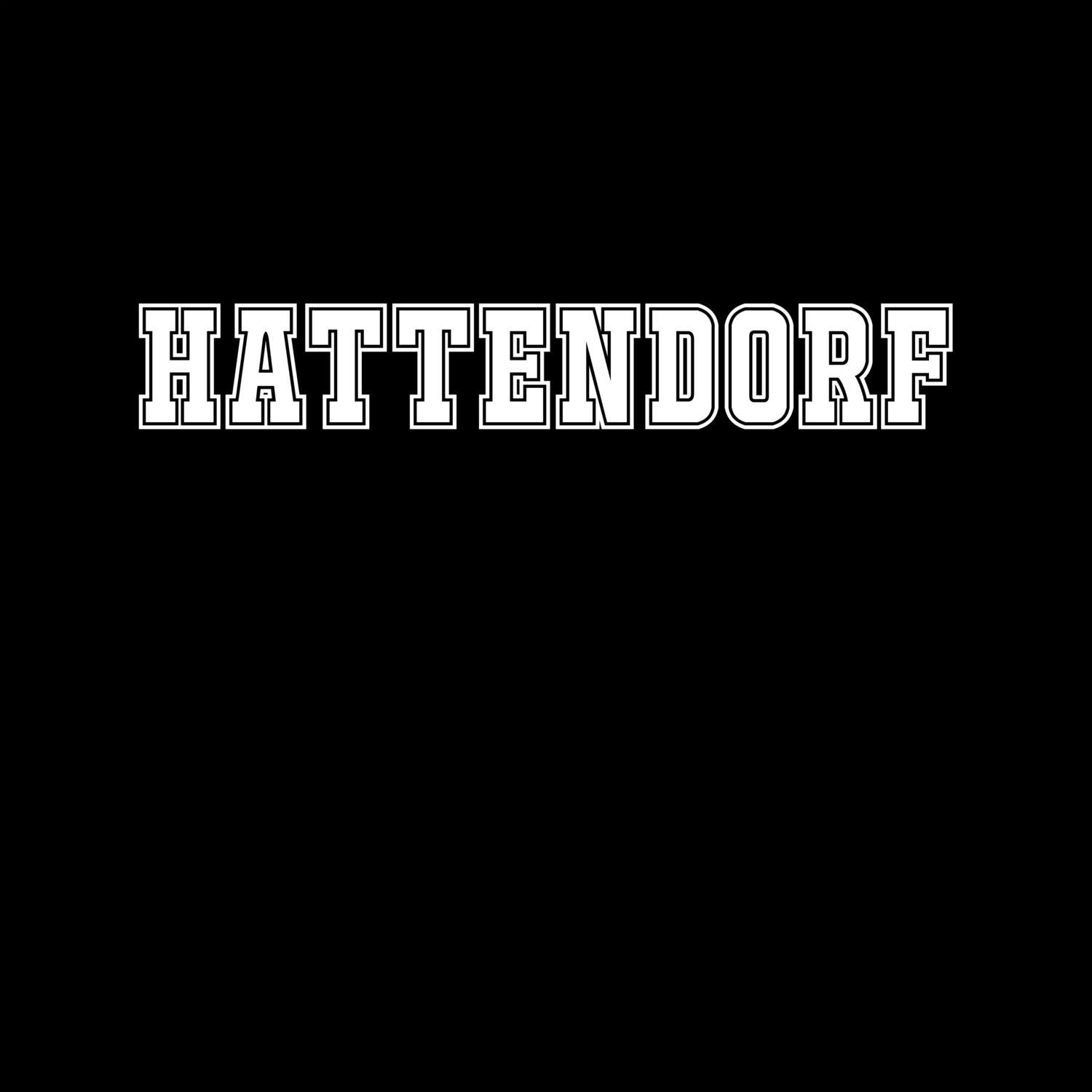 T-Shirt »Classic« für den Ort »Hattendorf«