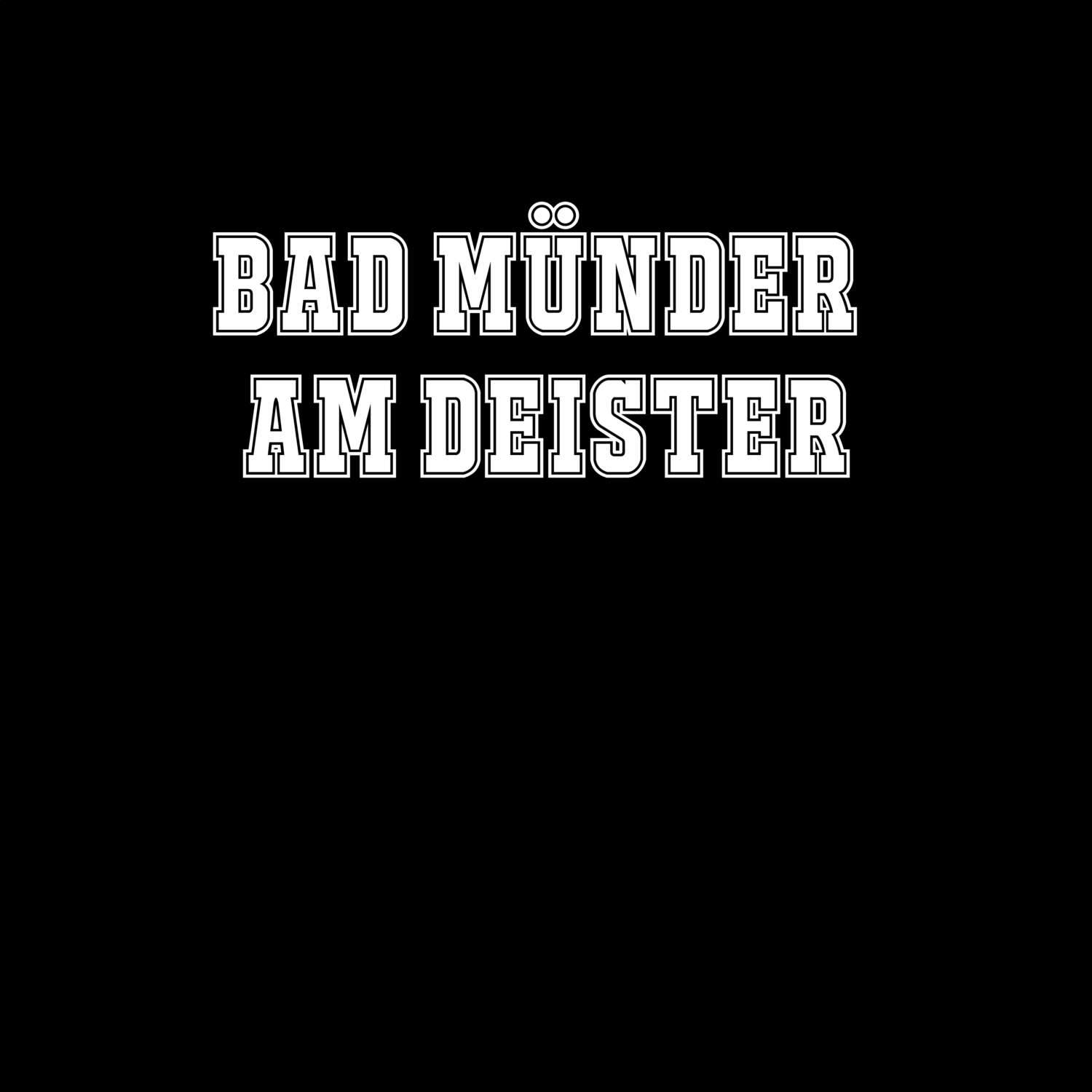 Bad Münder am Deister T-Shirt »Classic«