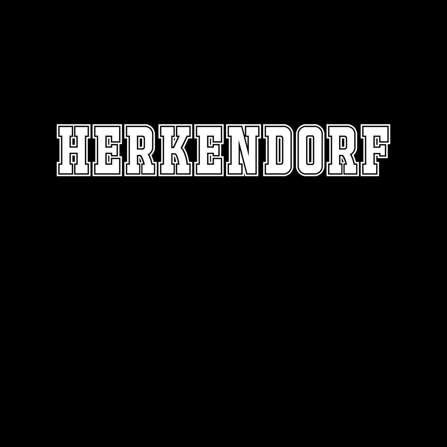 T-Shirt »Classic« für den Ort »Herkendorf«