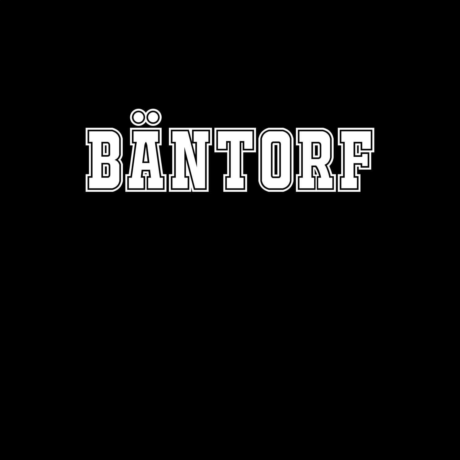 T-Shirt »Classic« für den Ort »Bäntorf«