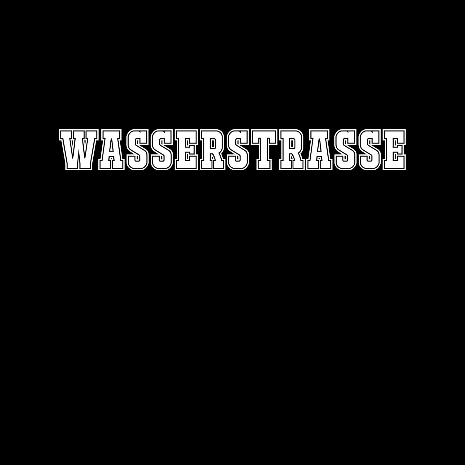 T-Shirt »Classic« für den Ort »Wasserstraße«