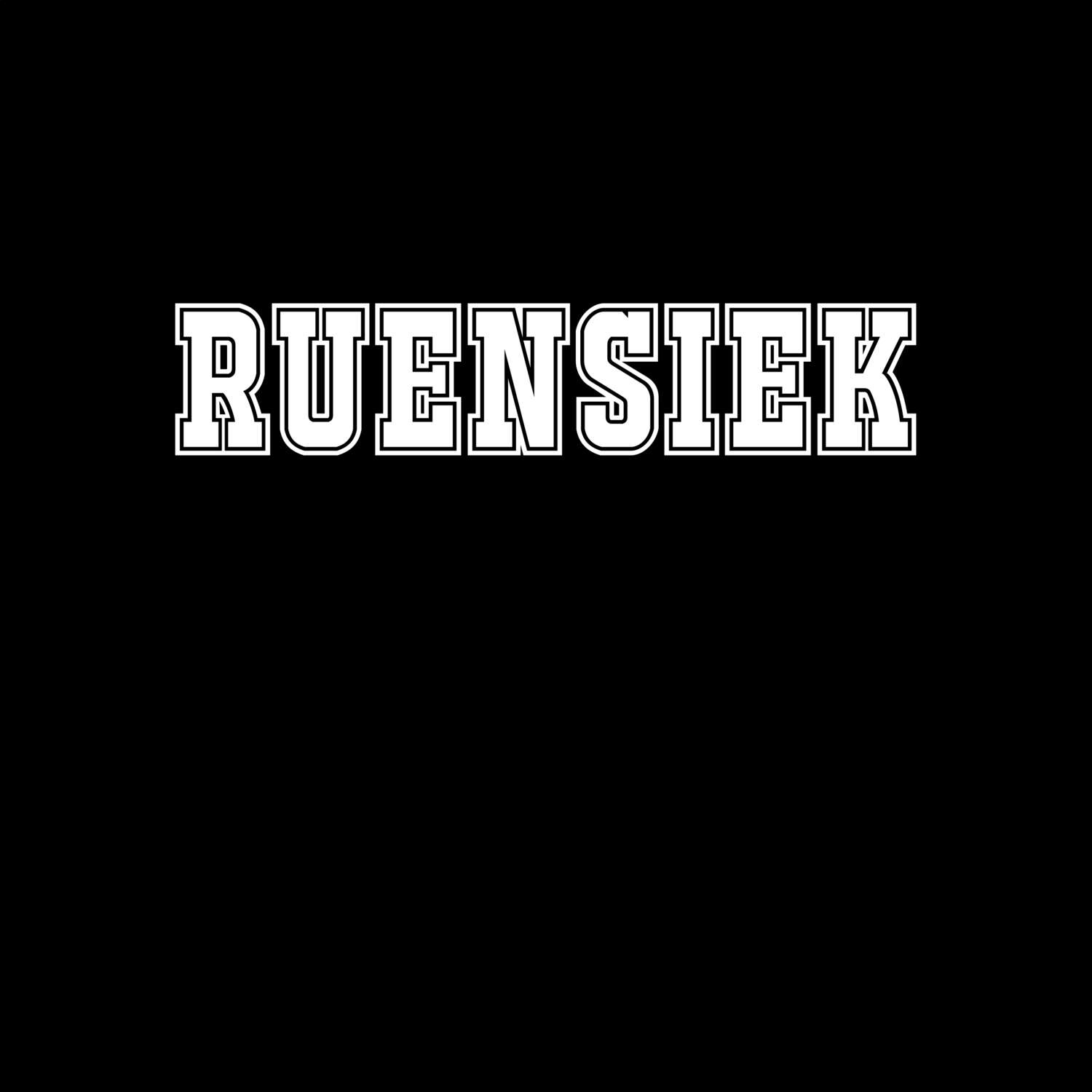 Ruensiek T-Shirt »Classic«