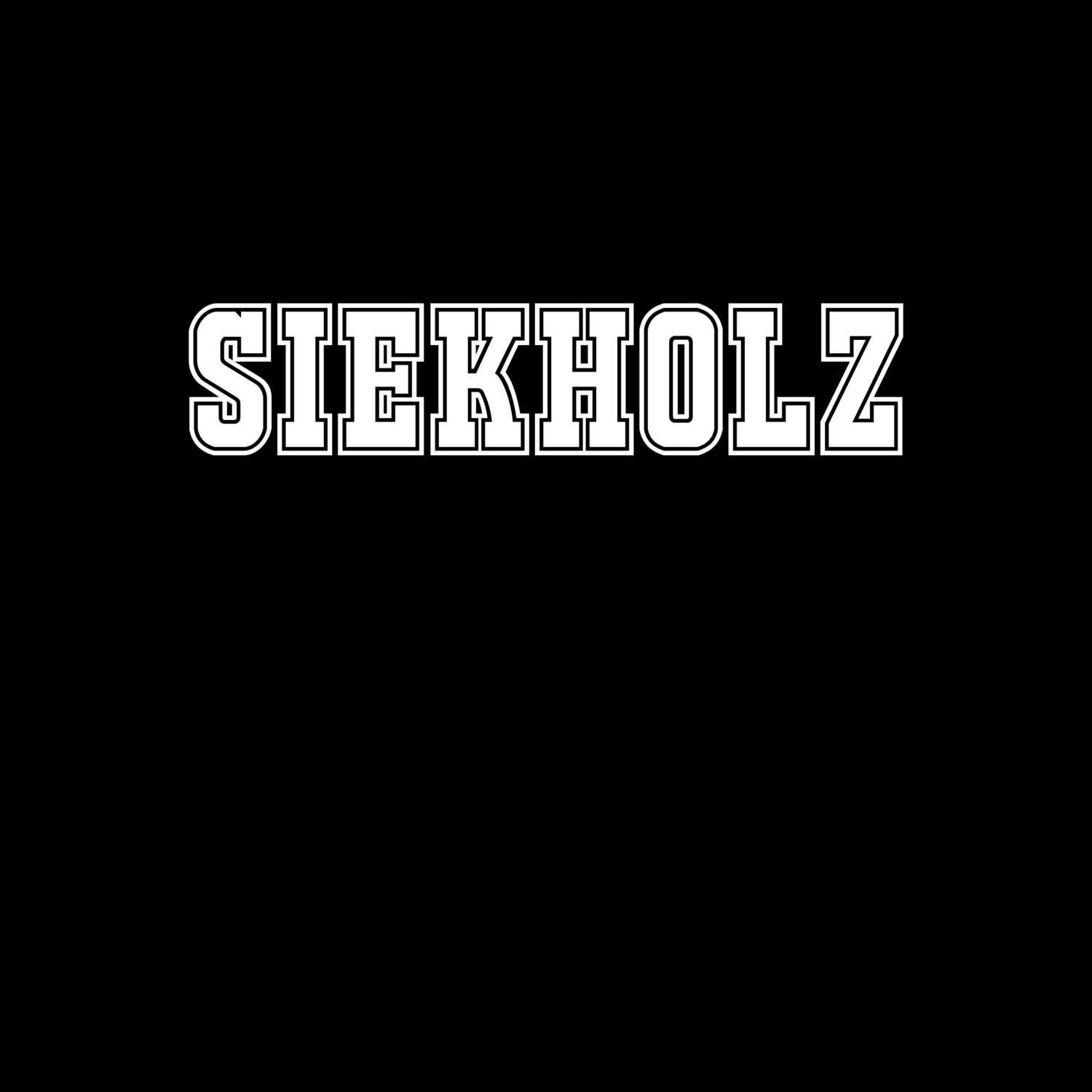 Siekholz T-Shirt »Classic«