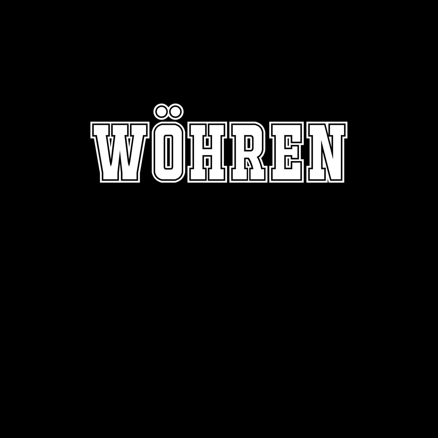 T-Shirt »Classic« für den Ort »Wöhren«