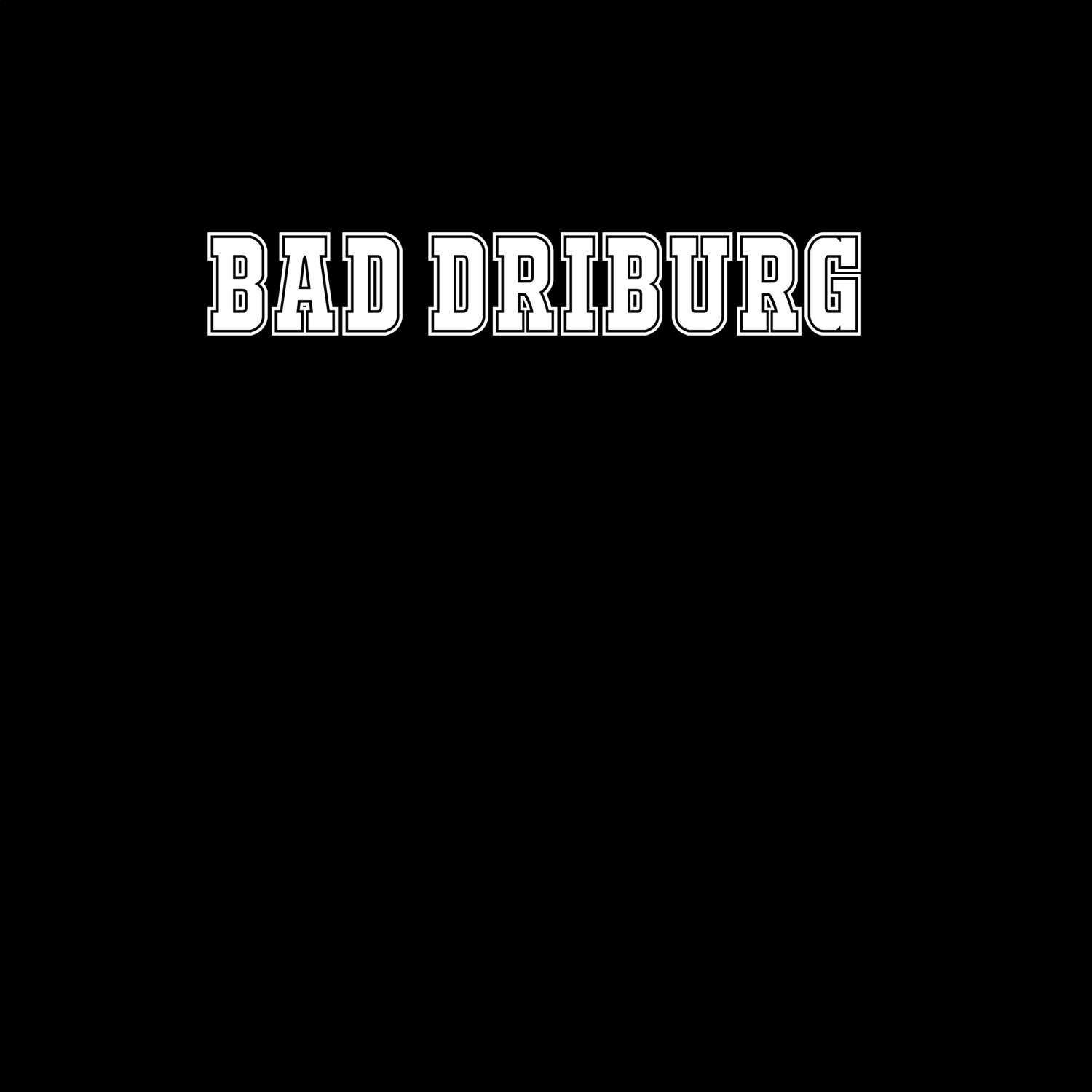 T-Shirt »Classic« für den Ort »Bad Driburg«