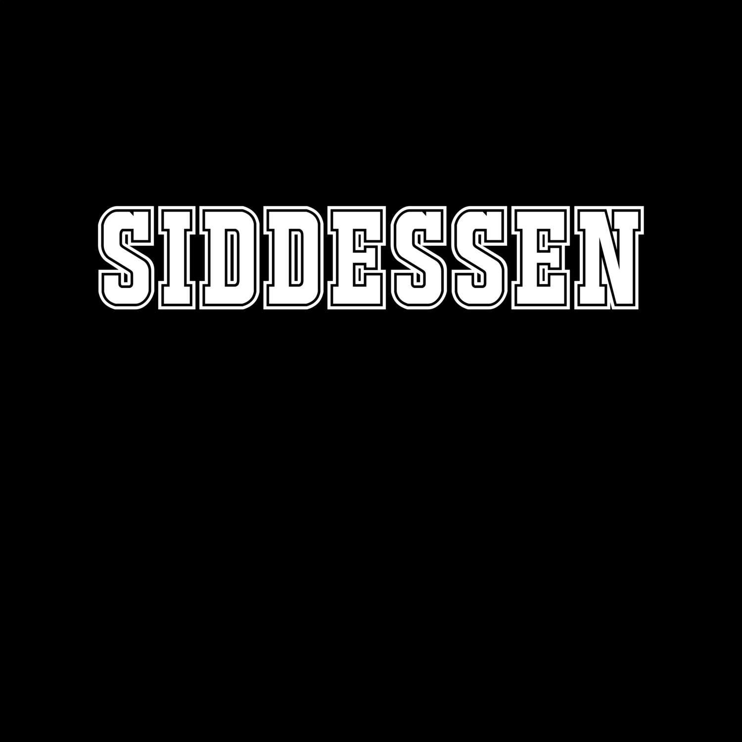 T-Shirt »Classic« für den Ort »Siddessen«