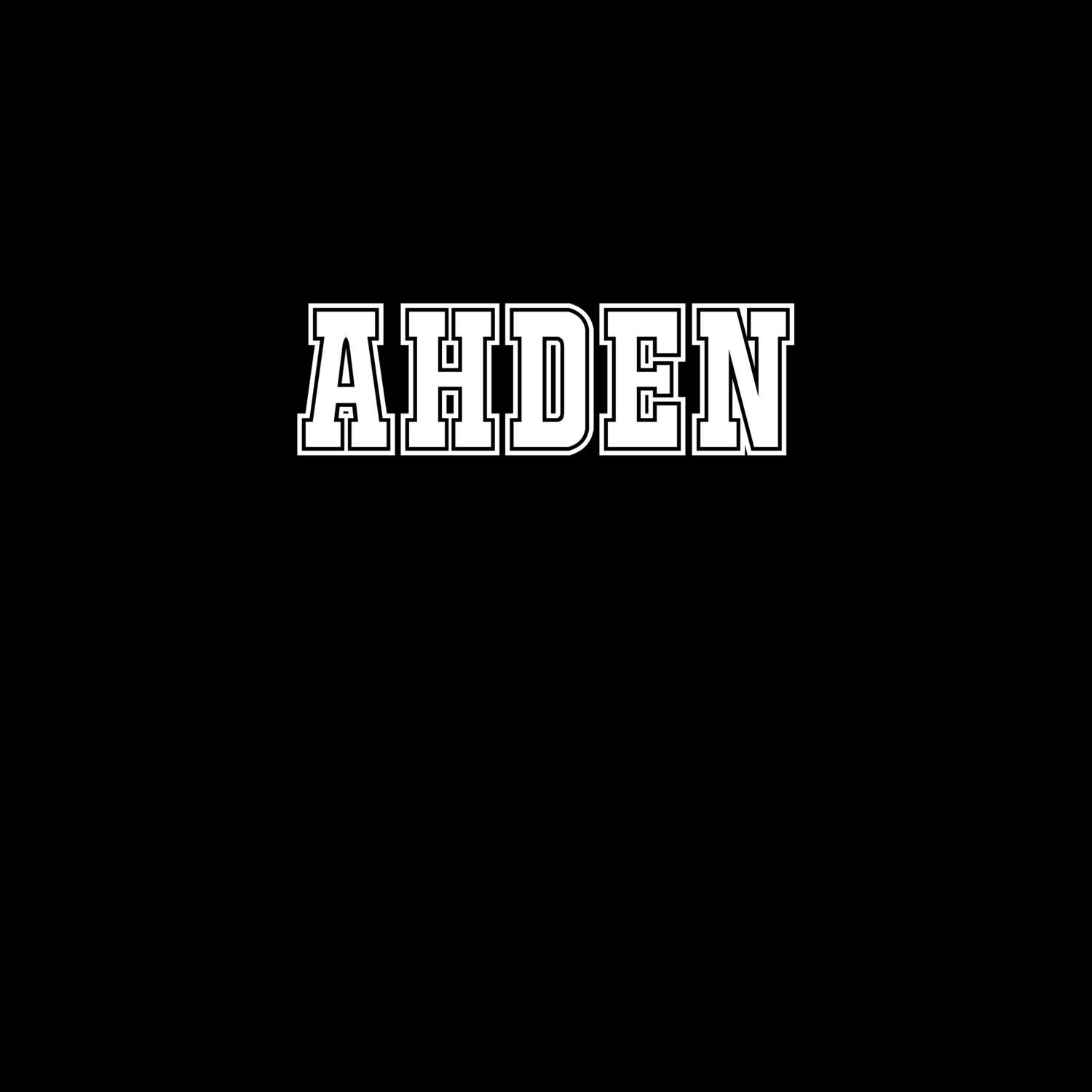 Ahden T-Shirt »Classic«