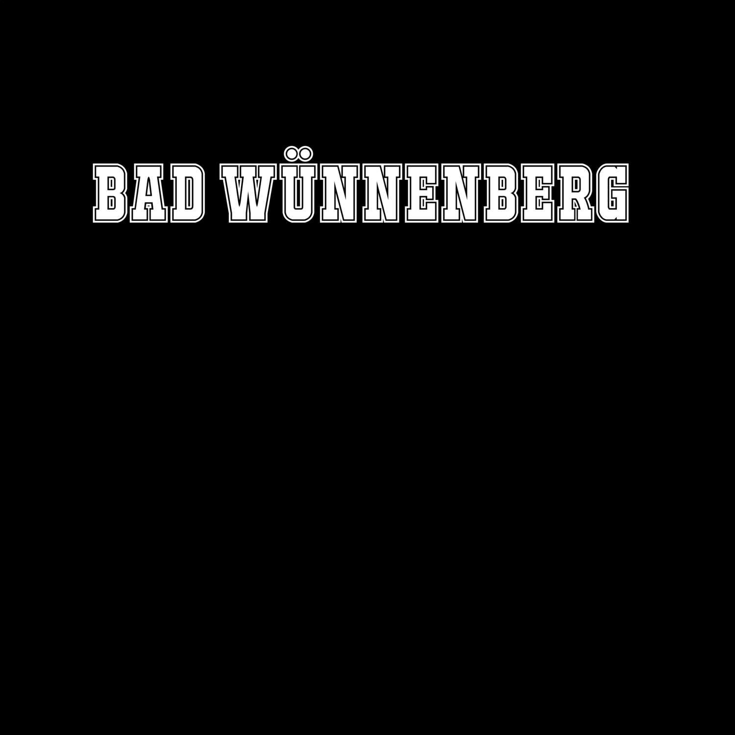 Bad Wünnenberg T-Shirt »Classic«