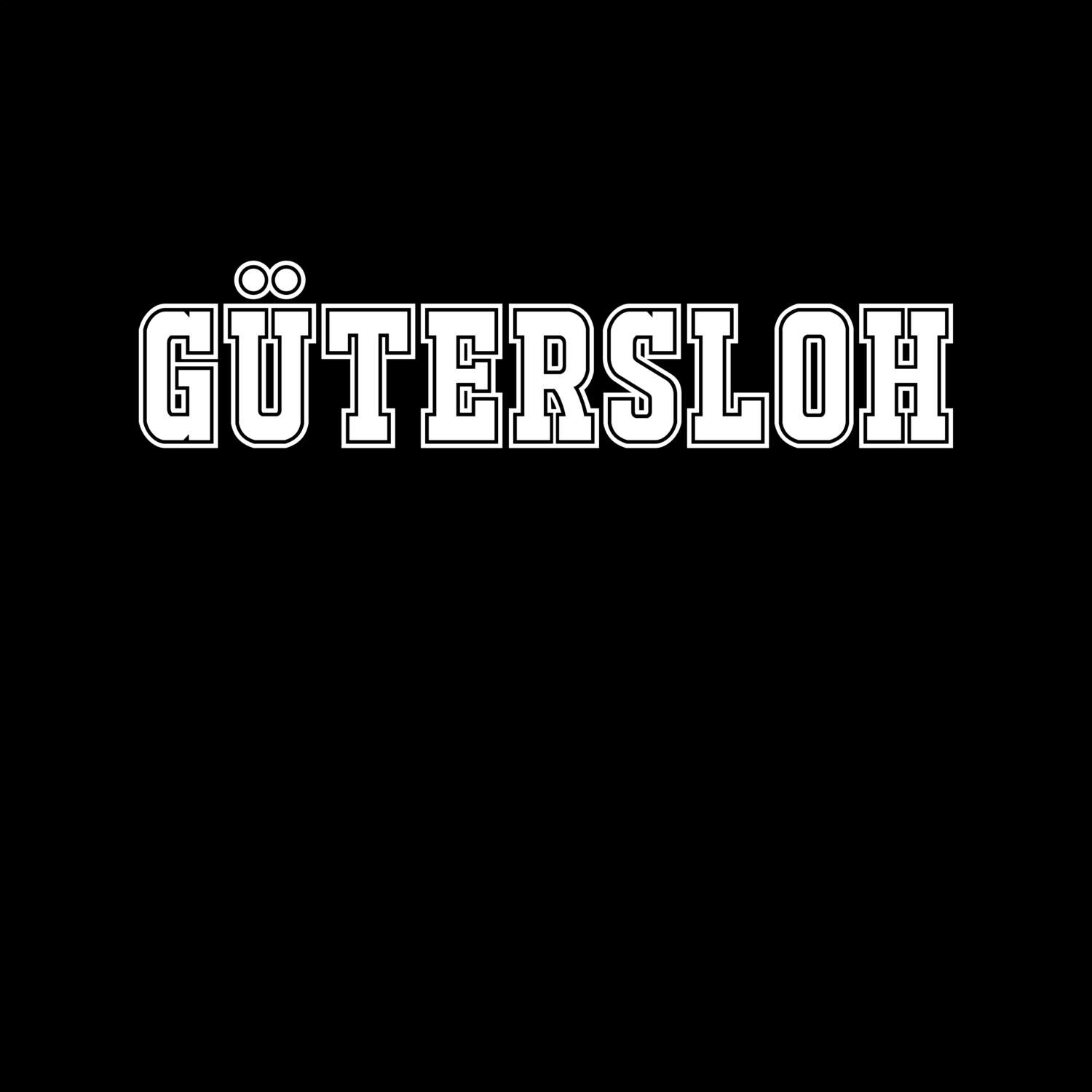 T-Shirt »Classic« für den Ort »Gütersloh«